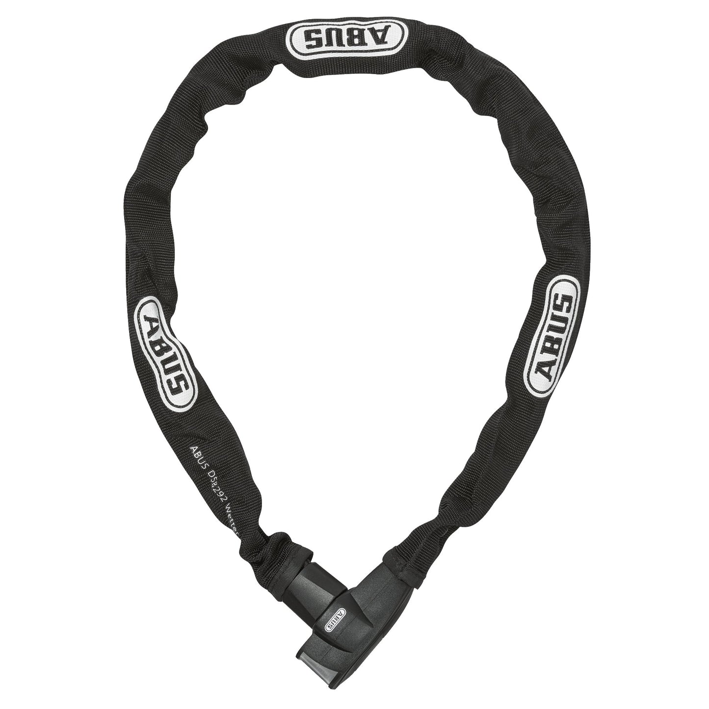 ABUS Diebstahlschutz CH Lock 5415 Kettenschloss 850mm 6mm Stahl/Textil ummantelt schwarz