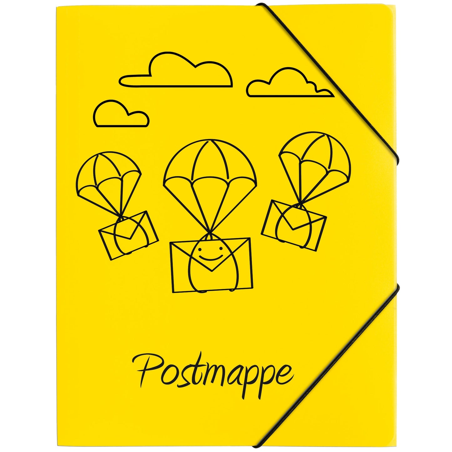 PAGNA Eckspanner DIN A4 Polypropylen gelb