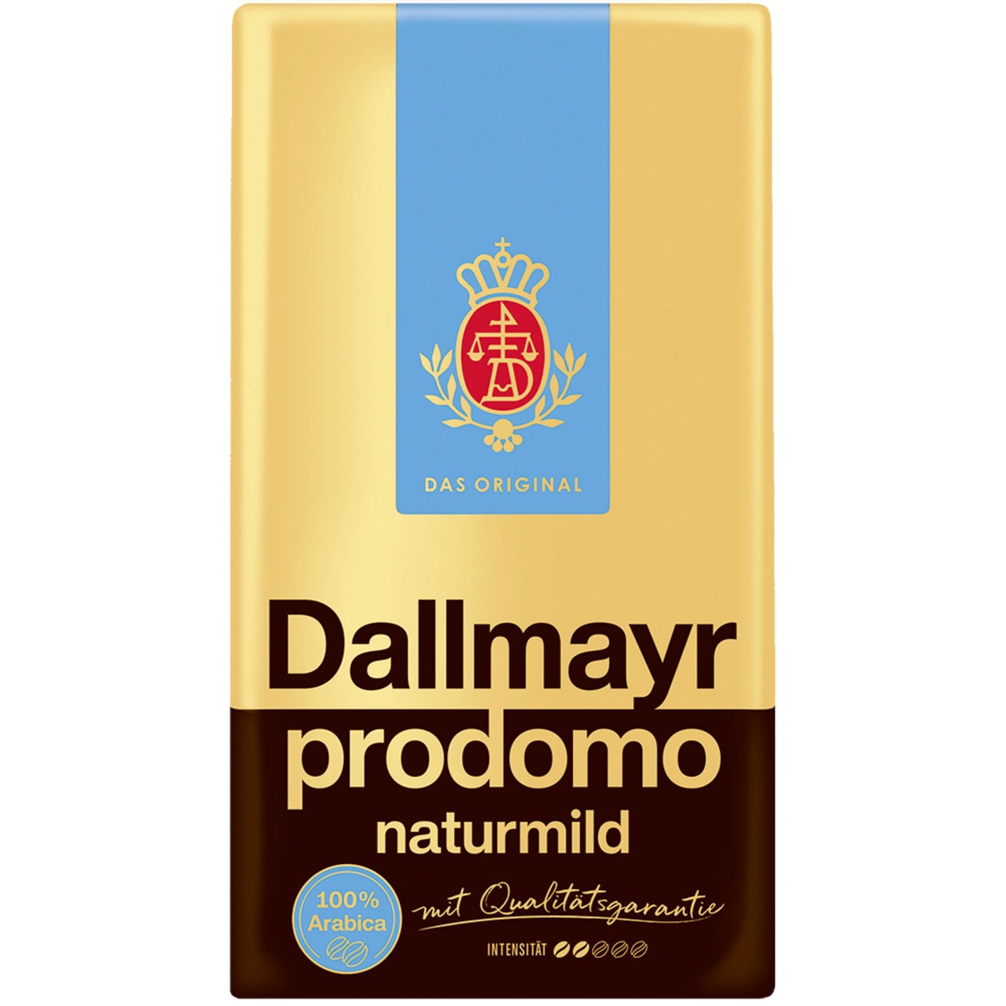 Dallmayr Kaffee prodomo naturmild gemahlen 500 g/Pack.