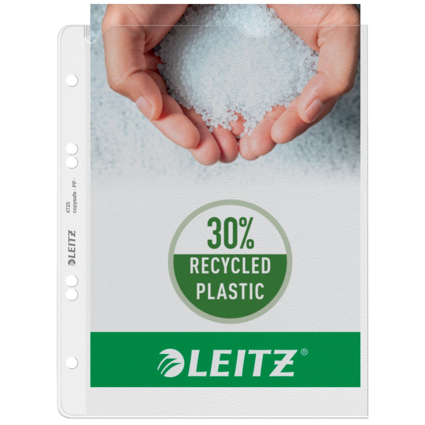 Leitz Prospekthülle Premium DIN A5 130µm oben offen Polypropylen, 30 % recycelt farblos 100 St./Pack.