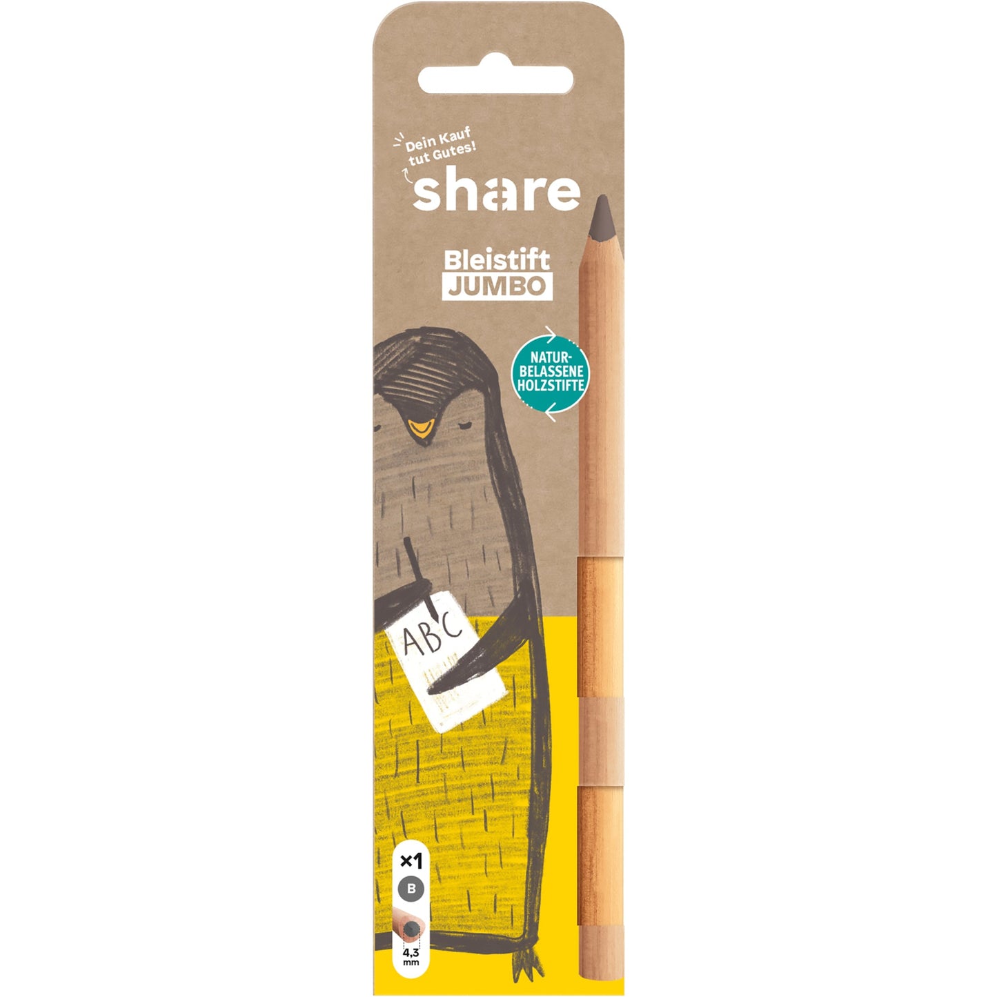 share Bleistift Jumbo 4,3mm B