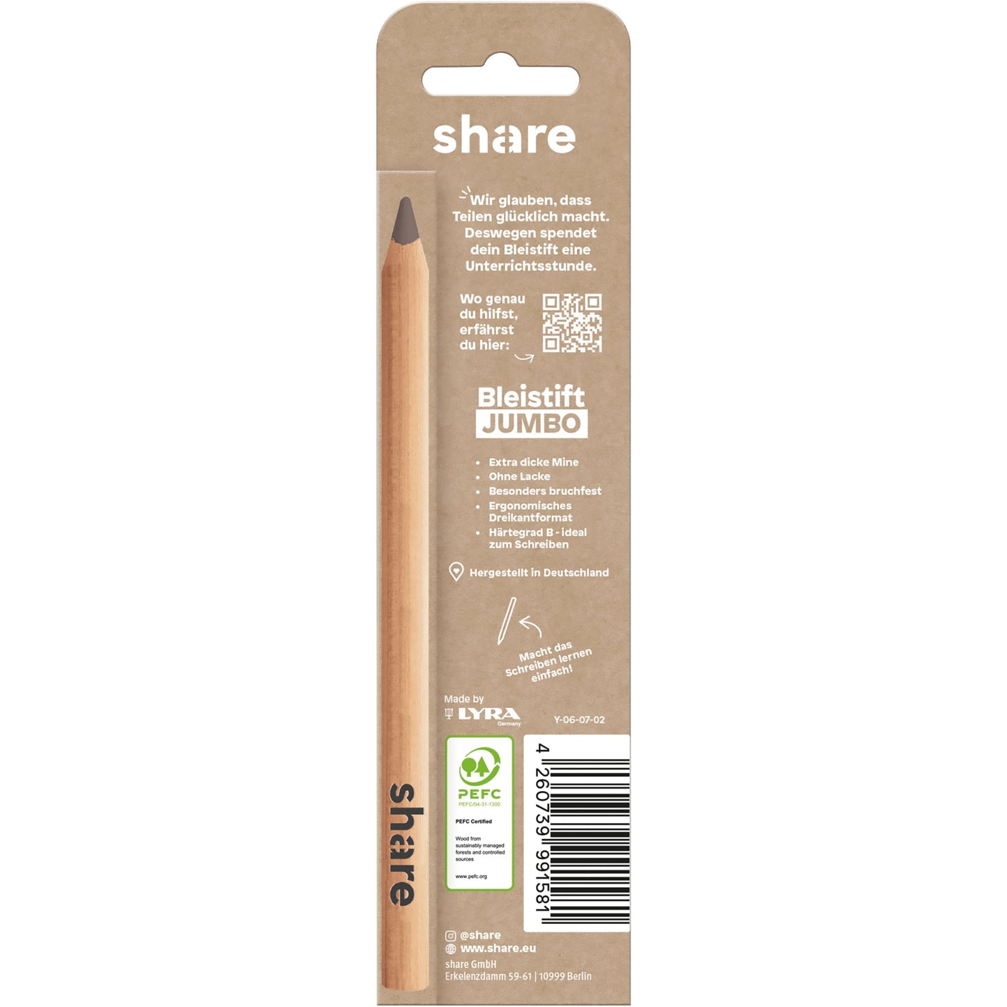 share Bleistift Jumbo 4,3mm B
