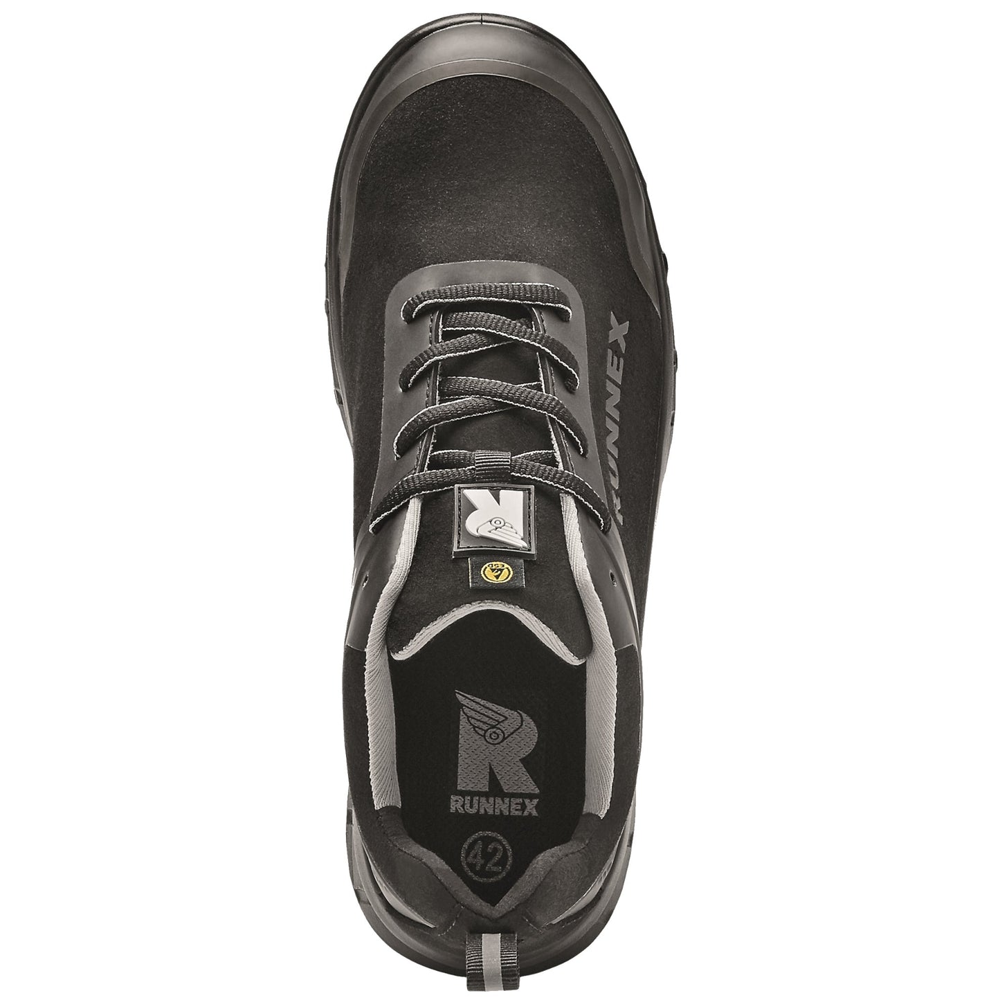 RUNNEX® Sicherheitsschuhe FlexStar 39 S3 Microfaser/TPU-Besätze schwarz