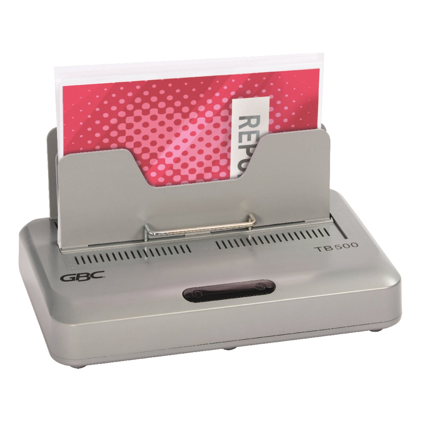 GBC® Thermobindegerät TB500 38,6 x 18,5 x 25 cm (B x H x T) 500 Bl. (70 g/m²) silber