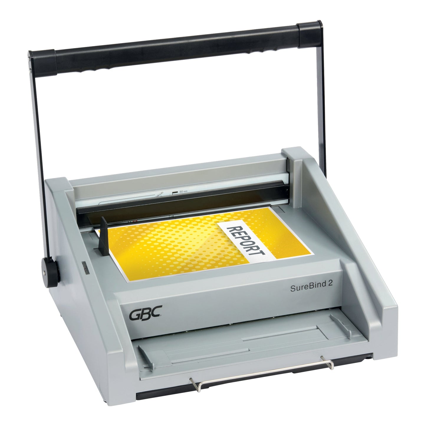 GBC® Plastikbindegerät CombBind® CB30 Pro 56,1 x 25,5 x 39,7 cm (B x H x T) DIN A4 51mm silber