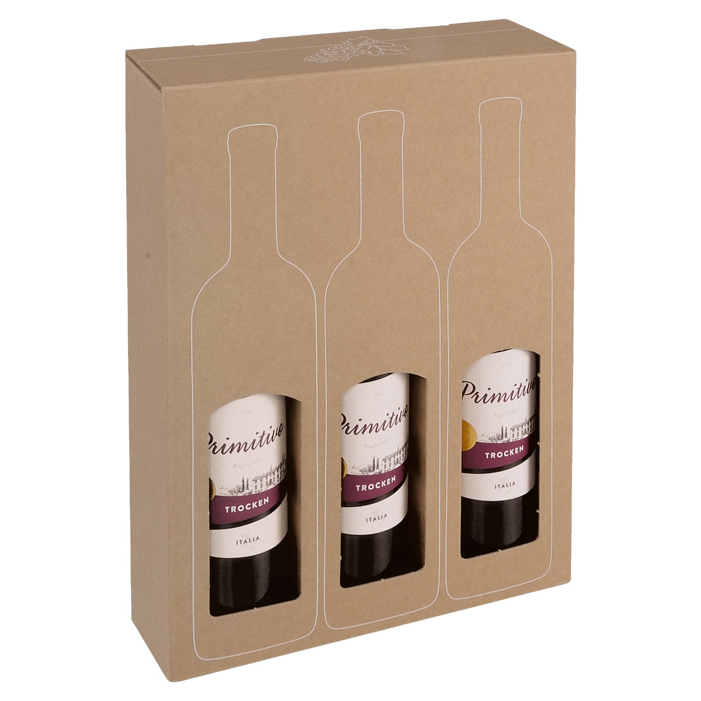 ColomPac® Geschenkkarton 26,7 x 36 x 8,9 cm (B x H x T) Wellpappe braun