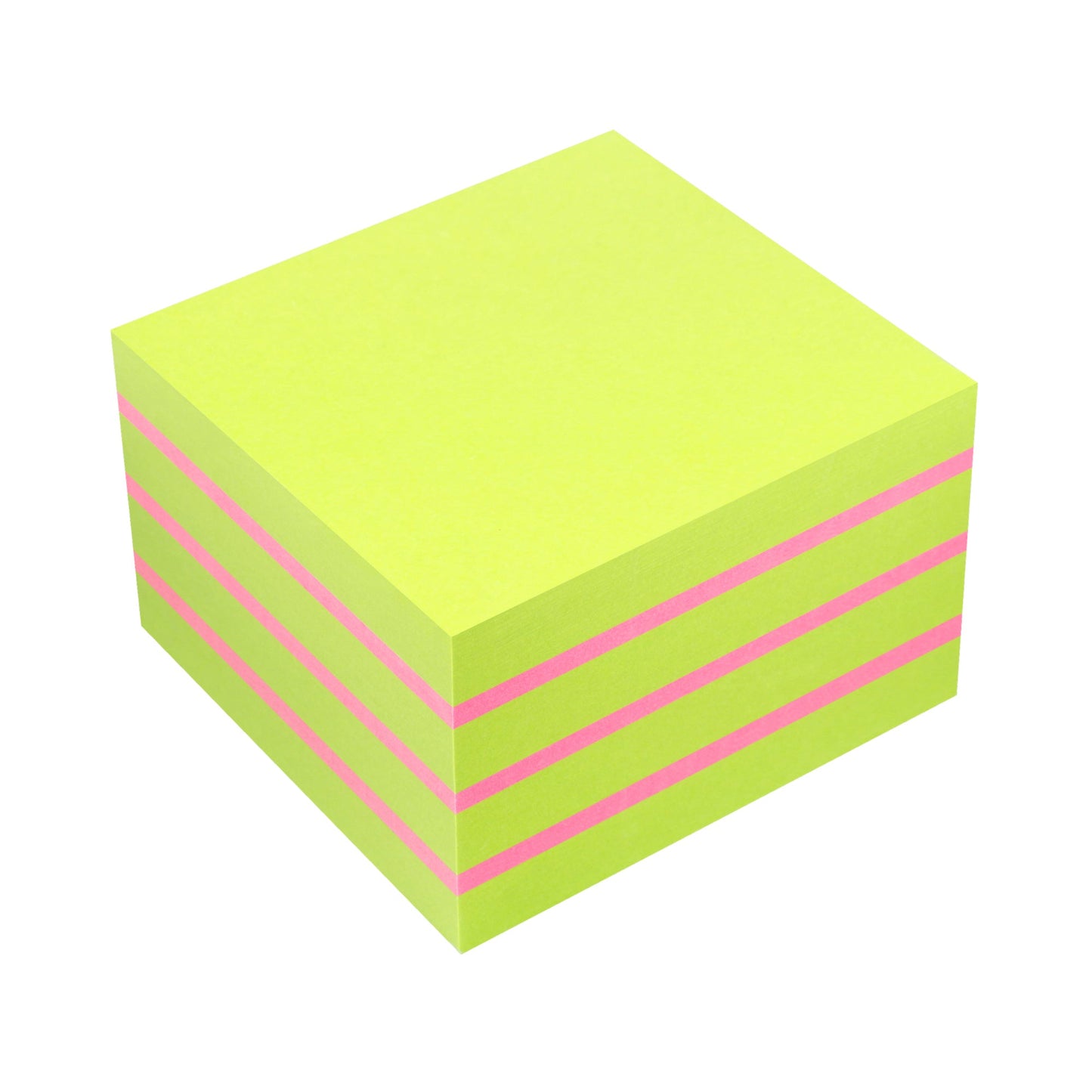 Soennecken Haftnotizwürfel 75 x 75 mm (B x H) brilliantgrün, brilliantpink 450 Bl.