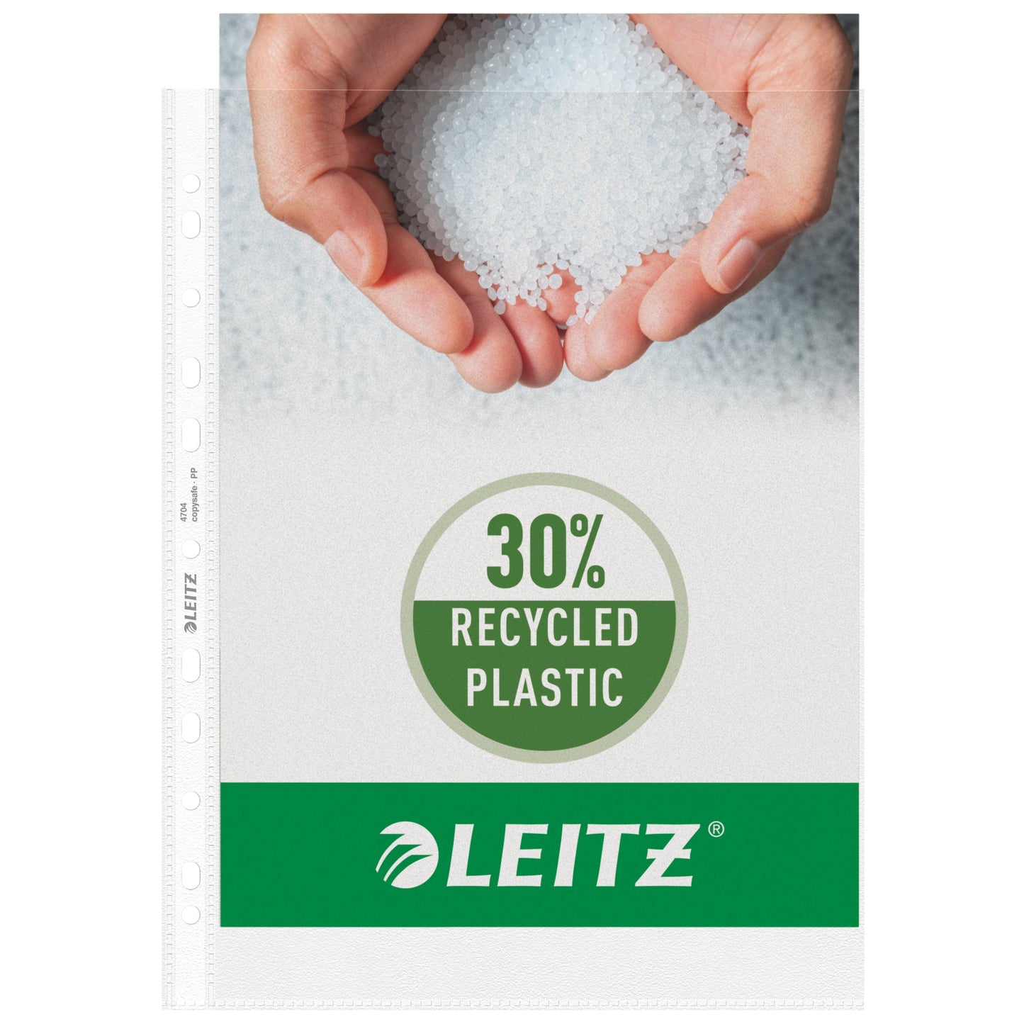 Leitz Prospekthülle DIN A4 100µm oben offen Polypropylen, 30 % recycelt farblos 100 St./Pack.