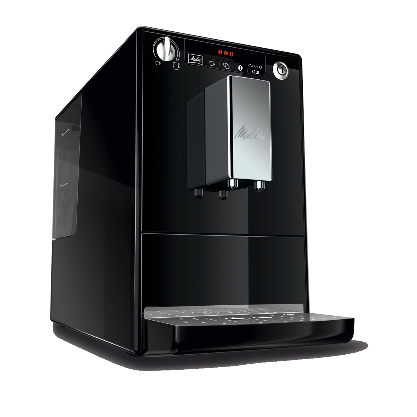 Melitta Kaffeevollautomat CAFFEO® Solo E 20 x 33,4 x 45,9 cm (B x H x T) 125g 1,2l 1.450W inkl. Teststreifen schwarz