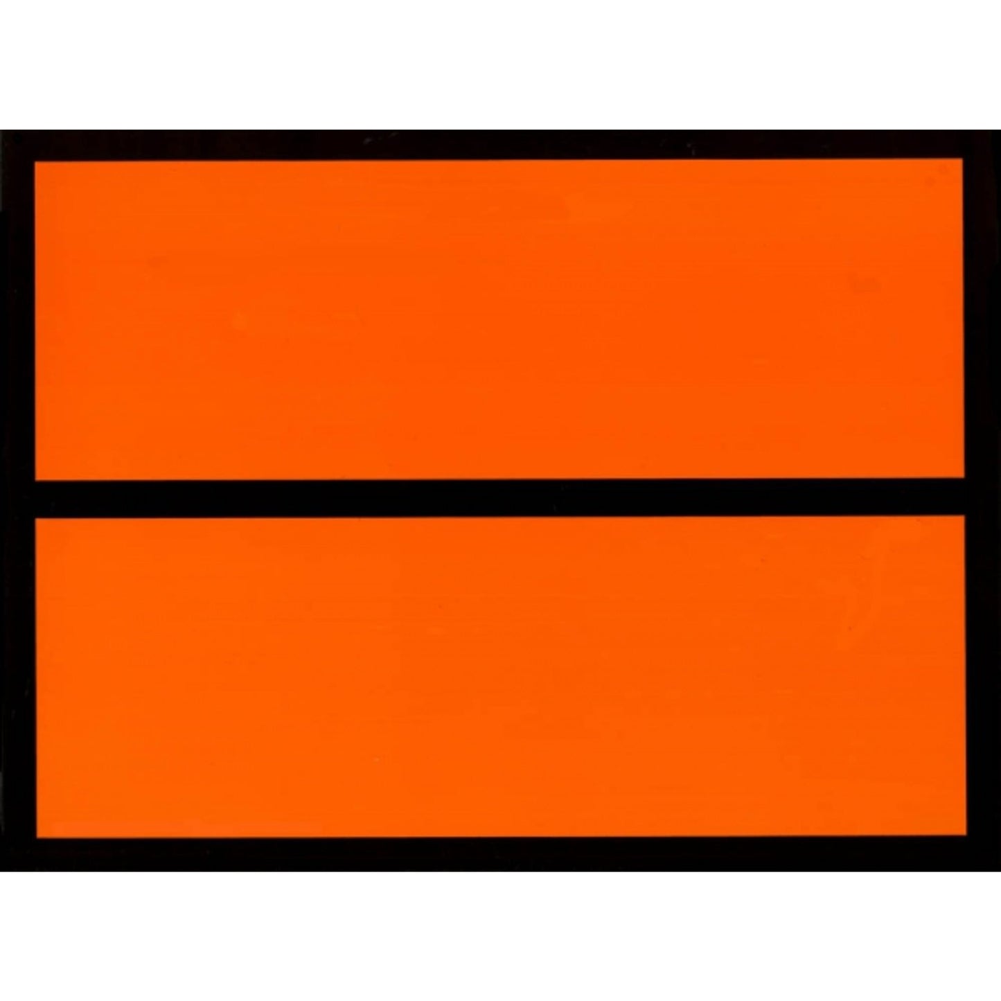 DR-Label Hinweisetikett Kesselwagen 400 x 300 mm (B x H) PVC orange/schwarz