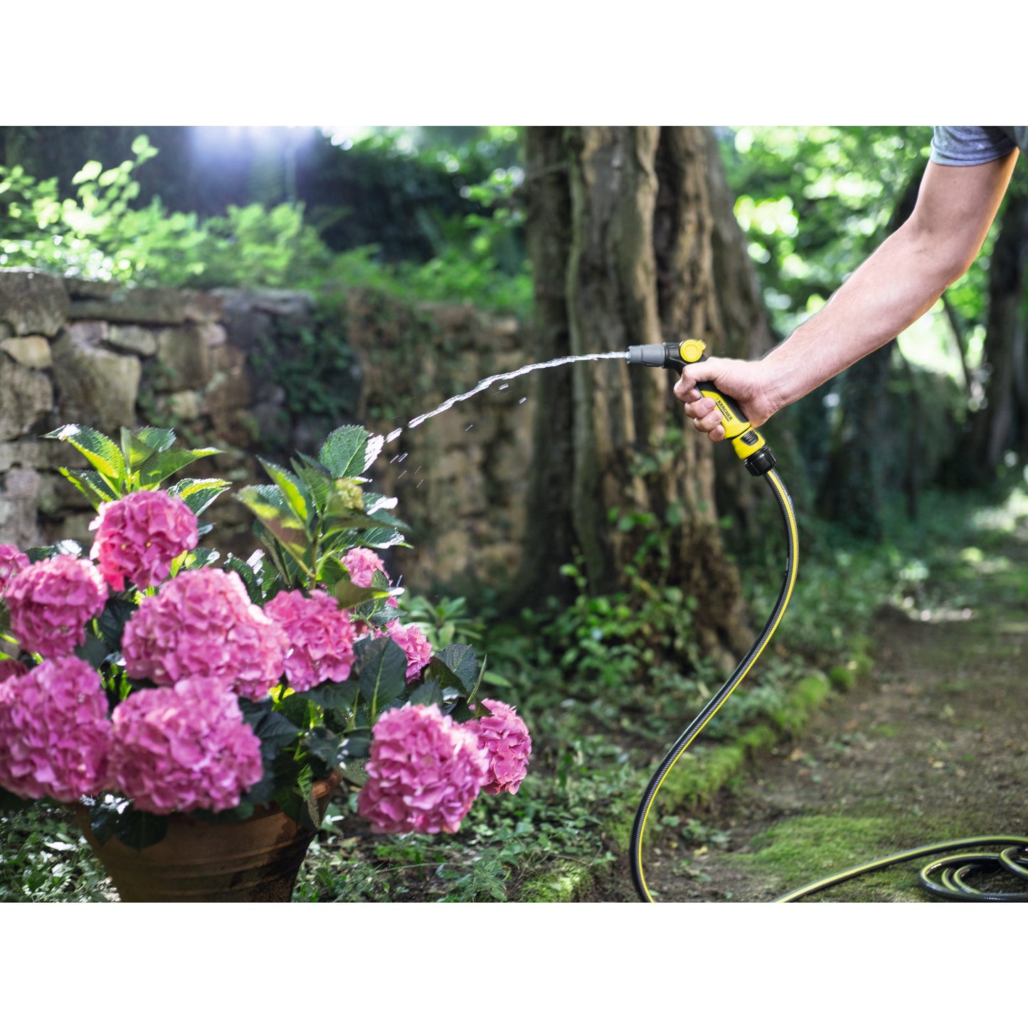 Kärcher Wasserschlauch Performance Plus 50m 45bar schwarz/gelb