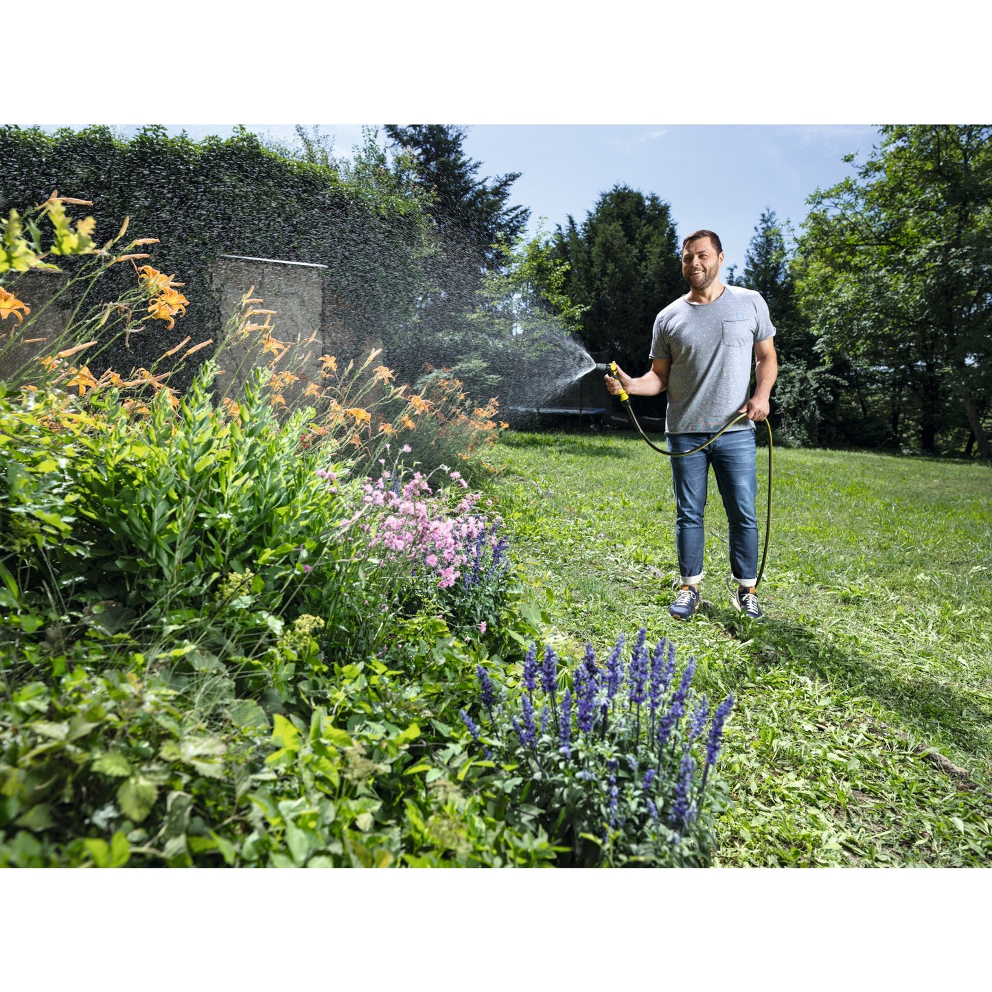 Kärcher Wasserschlauch Performance Plus 20m 45bar schwarz/gelb