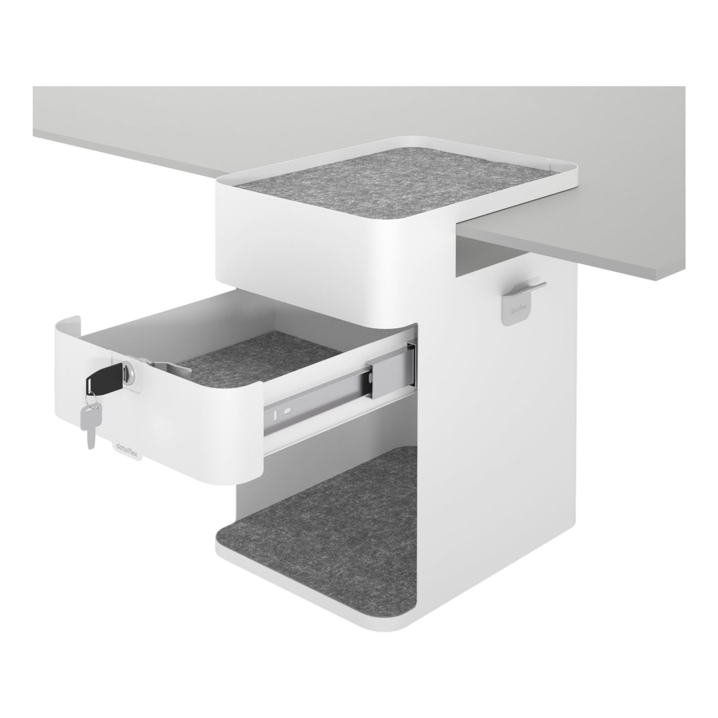 Dataflex Unterbaucontainer Bento® desktop locker 500 361 x 407 x 254 mm (B x H x T) 1 Schublade Stahl