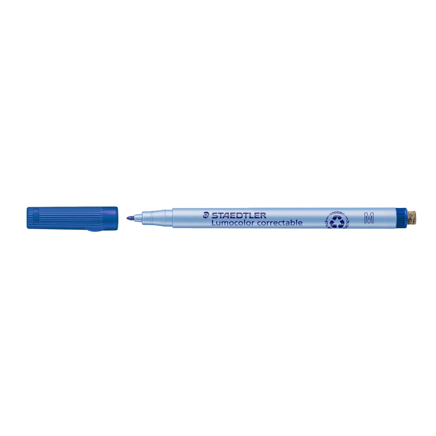 STAEDTLER® Folienstift Lumocolor® correctable 305 1mm blau nicht dokumentenecht