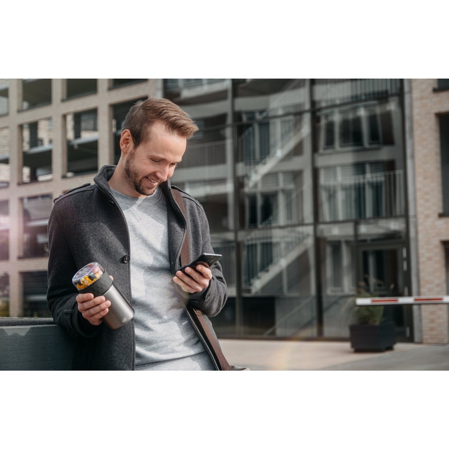 alfi Lunchpot ENDLESS FOOD MUG 500ml nicht mikrowellengeeignet Edelstahl caviar black mat