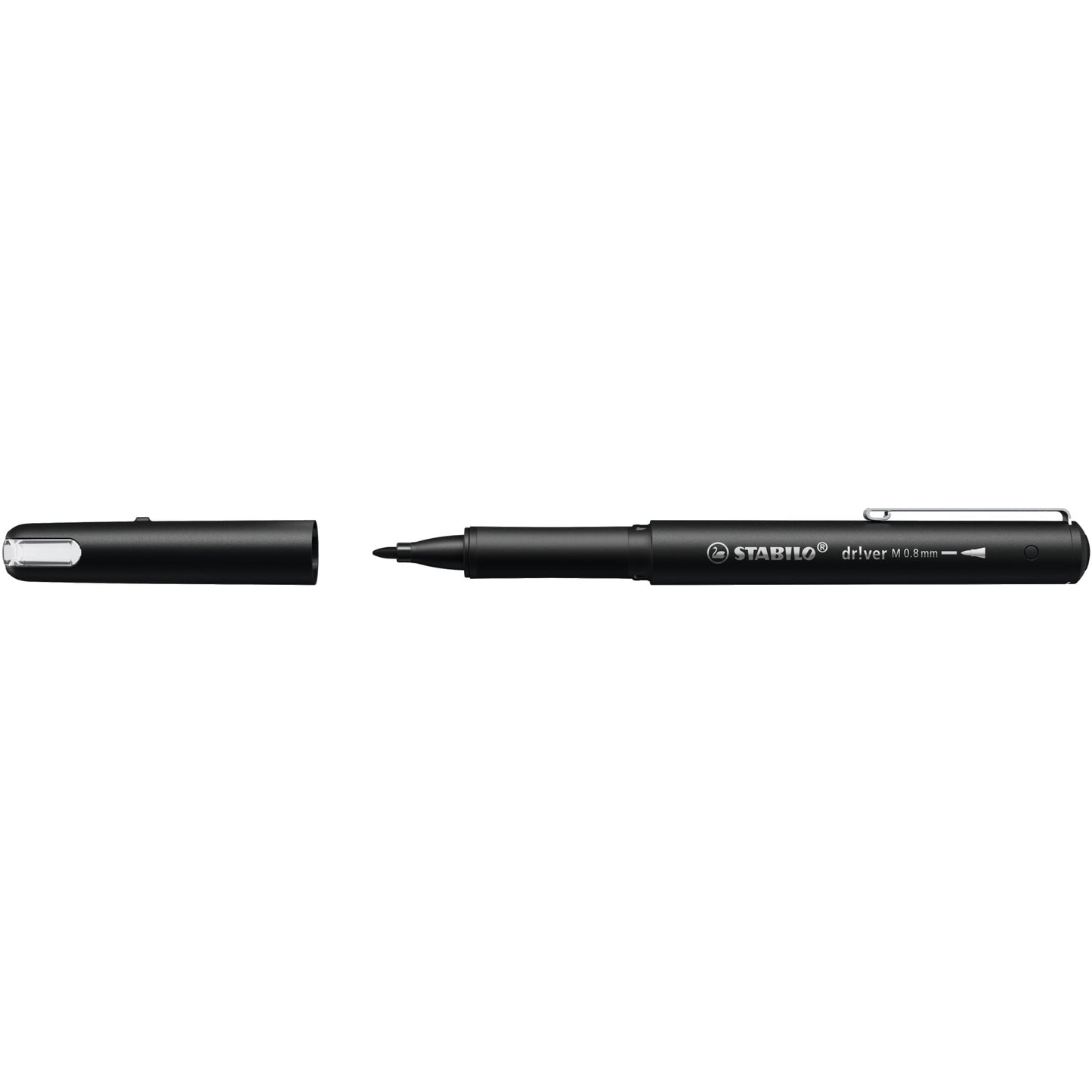 STABILO® Fasermaler dr!ver 0,8mm schwarz