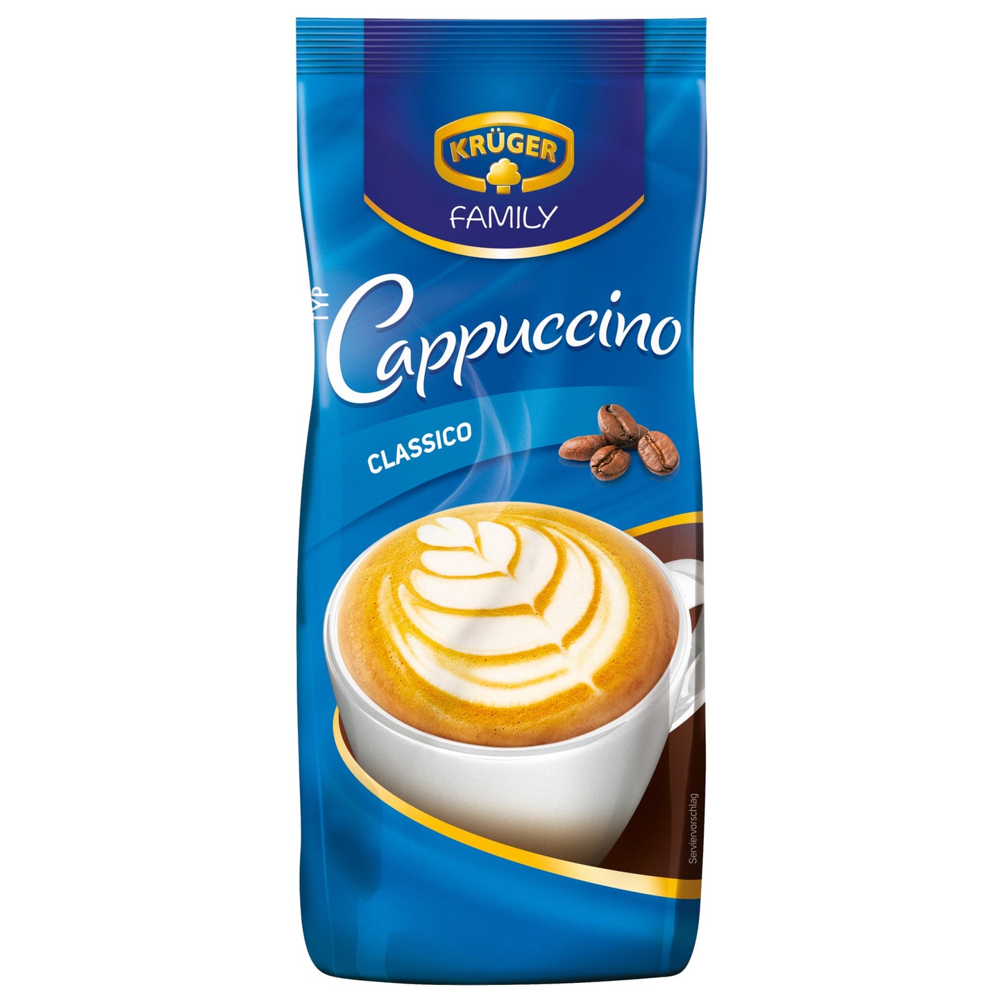 KRÜGER FAMILY Cappuccino Classico 500 g/Pack.