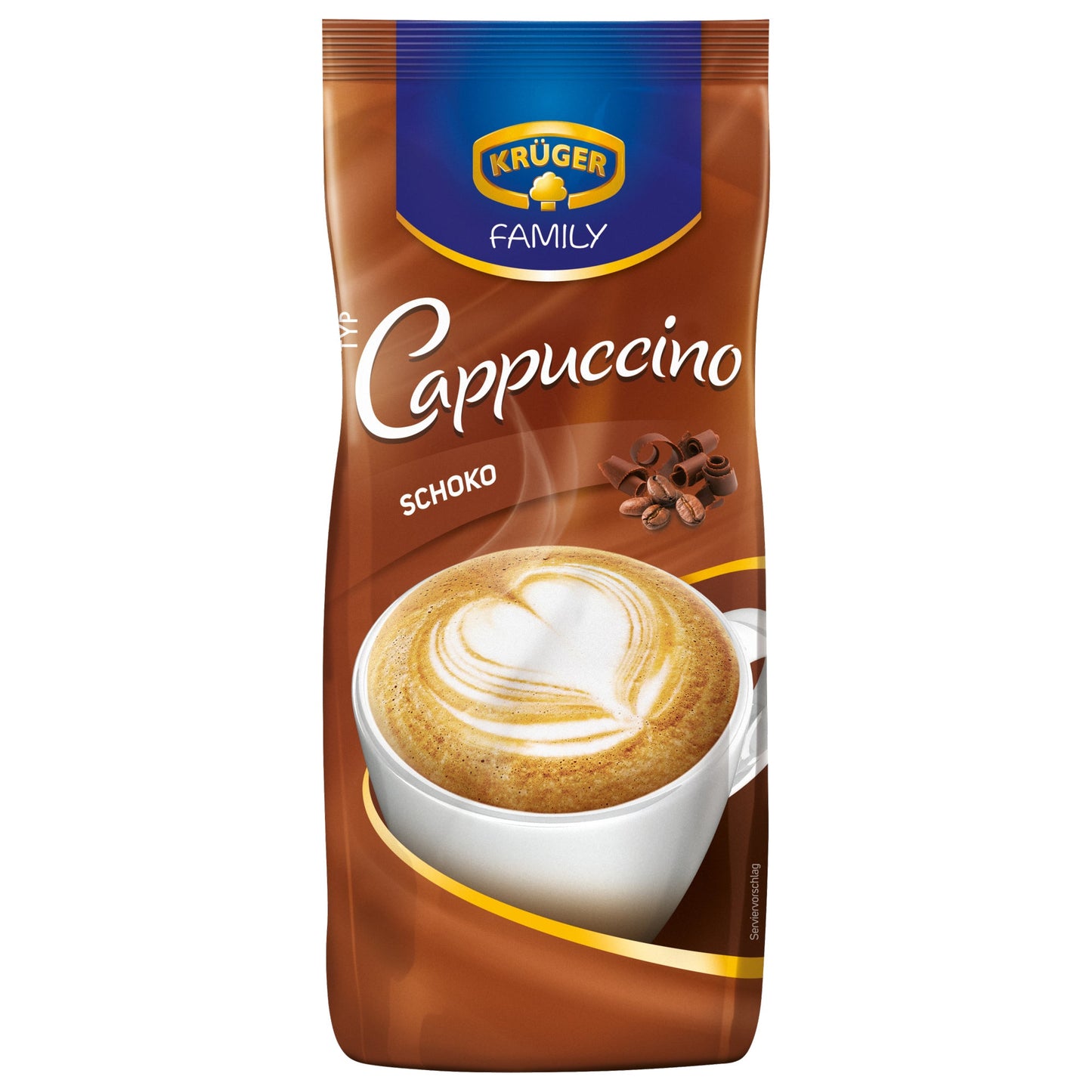 KRÜGER FAMILY Cappuccino Schoko 500 g/Pack.