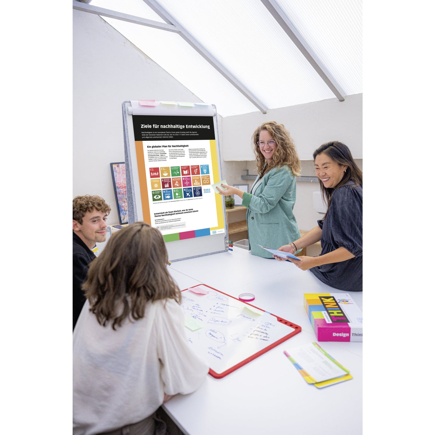 Playroom Flipchartblock IMPACT FLIP 65 x 97 cm (B x H) 80g/m² 12 Bl./Block 5 Block/Pack.