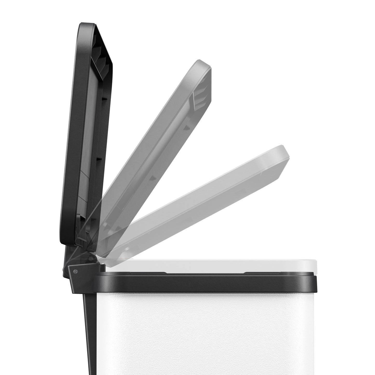 Hailo Tretabfalleimer Öko duo Plus M 32 x 43 x 33 cm (B x H x T) 2 x 9l Stahlblech weiß