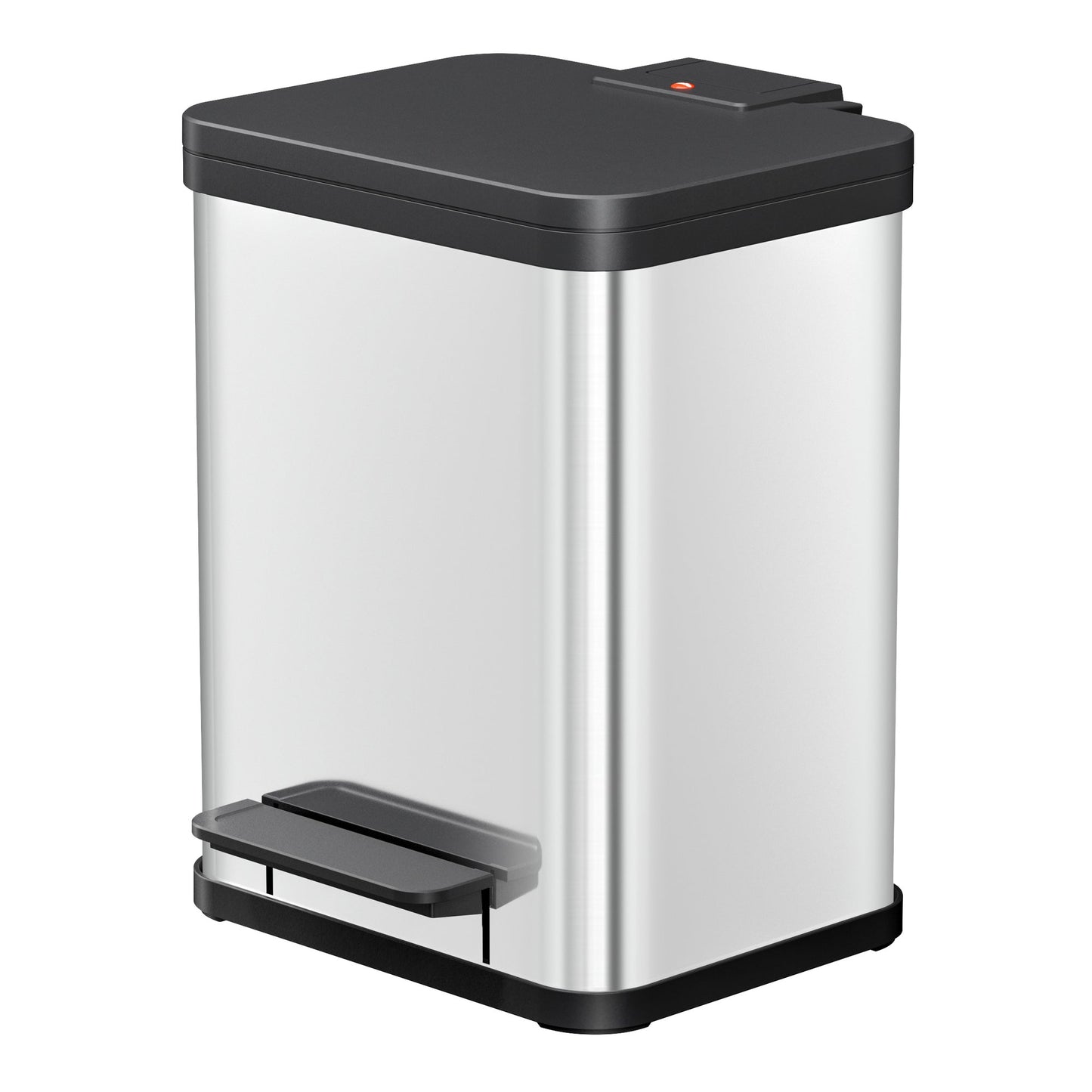Hailo Tretabfalleimer Öko duo Plus M 32 x 43 x 33 cm (B x H x T) 2 x 9l Edelstahl edelstahl