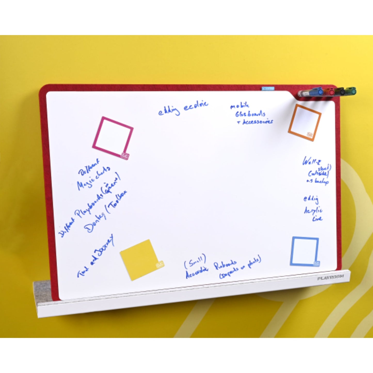 Playroom Regal PLAYBOARD Shelf 800 x 30 x 140 mm (B x H x T) 1 Fachboden Metall/PET, recycelt weiß/grau