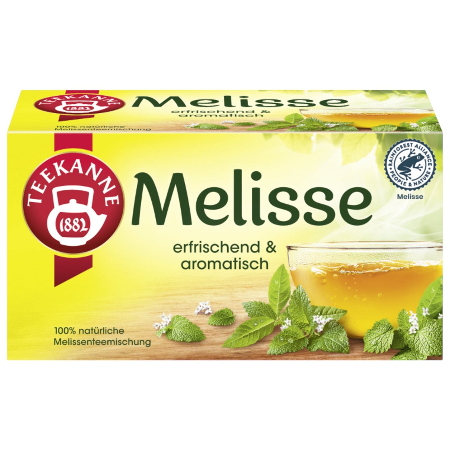 Teekanne Tee natürlich Melisse erfrischend & aromatisch 20 Btl./Pack.