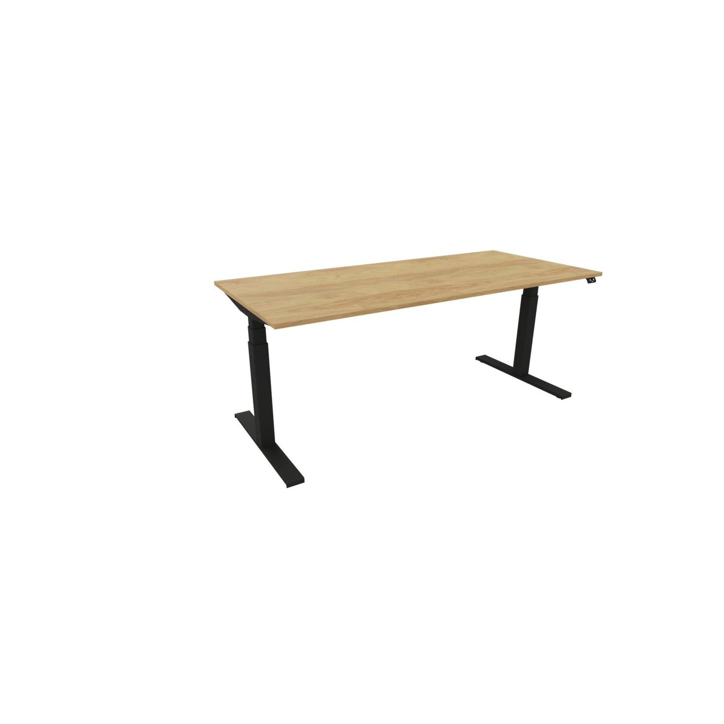 NowyStyl Schreibtisch eModel 3.0 Maße: 1.800 x 650-1.310 x 800 mm (B x H x T) Holz natural hickory