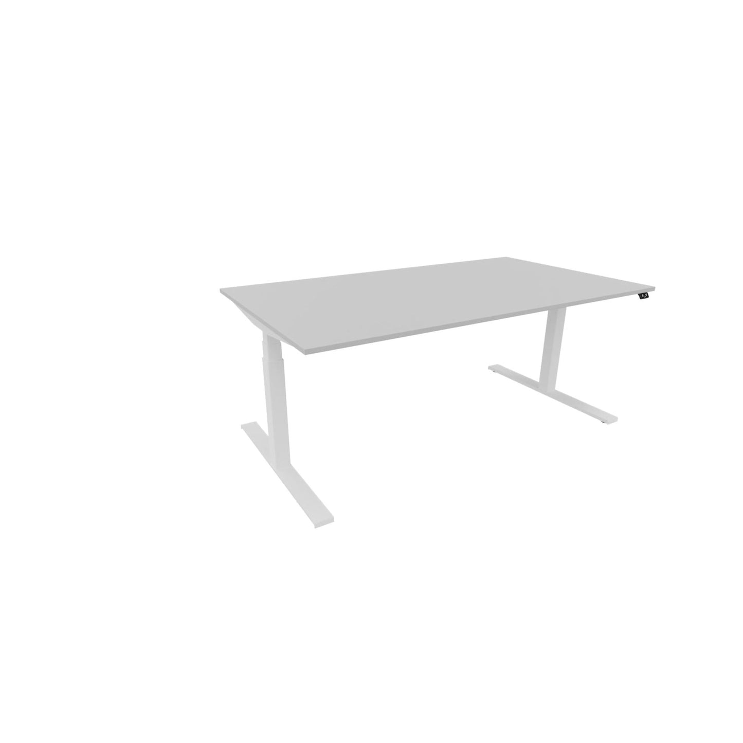 NowyStyl Schreibtisch eModel 3.0 Maße: 1.800 x 650-1.310 x 1.000 mm (B x H x T) Holz platinum