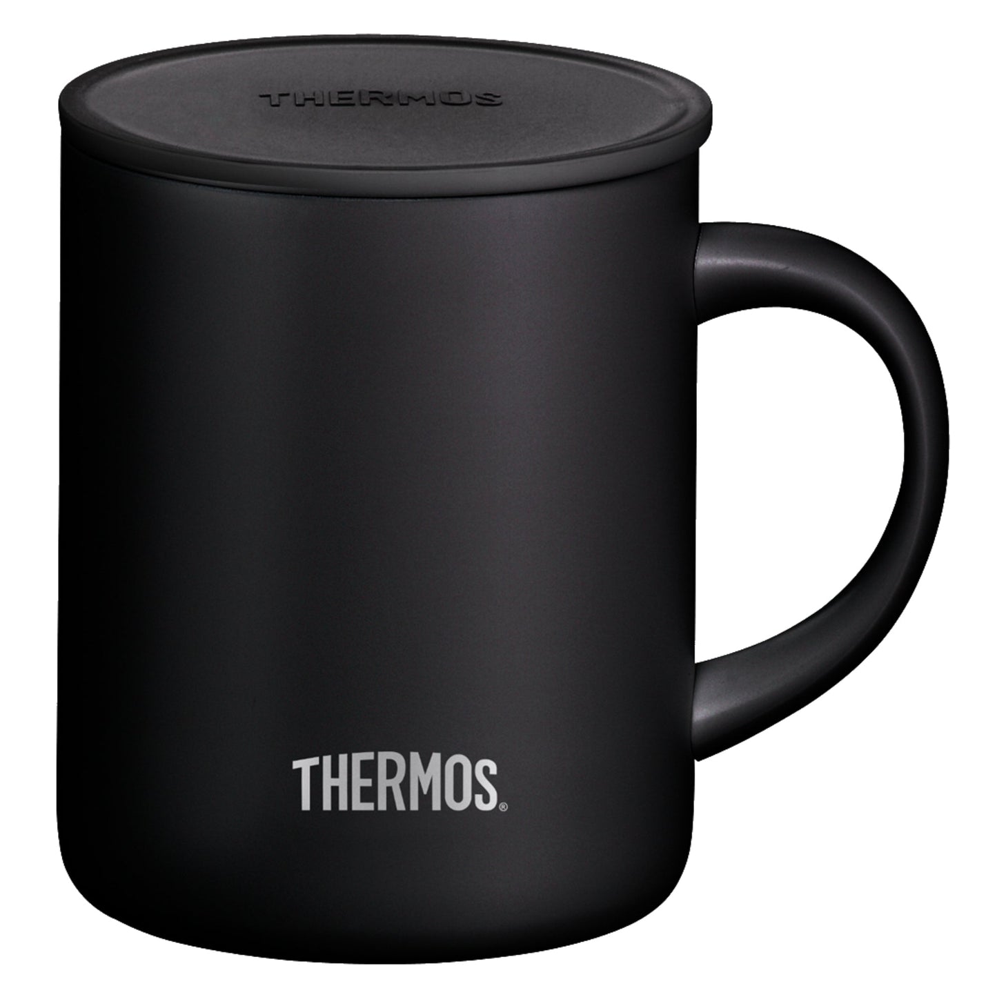 THERMOS Thermobecher LONGLIFE Mehrweg 10,8 x 9,9 x 7,9 cm (B x H x T) 350ml Edelstahl/Polypropylen schwarz
