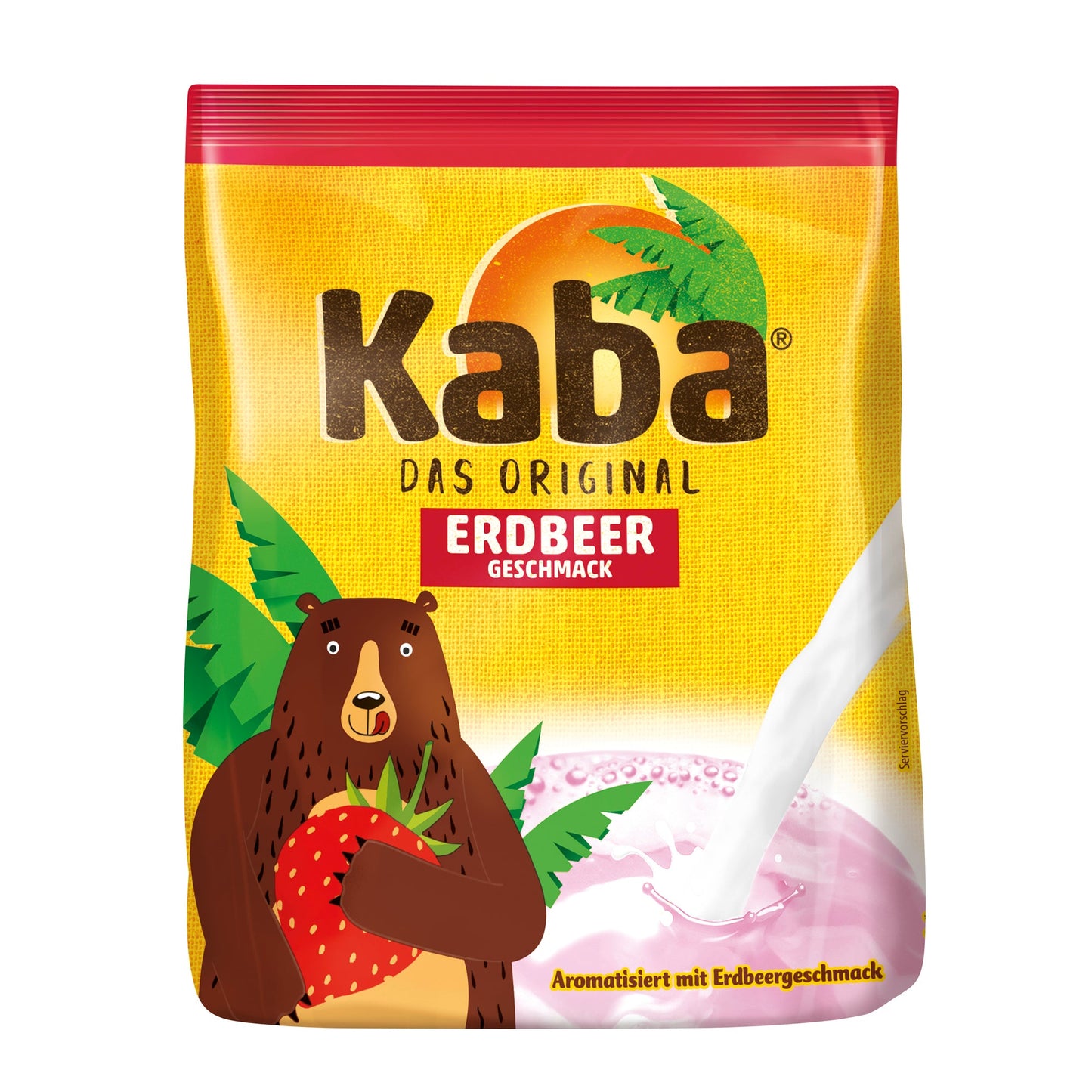 Kaba Getränkepulver Das Original Erdbeer 400 g/Pack.