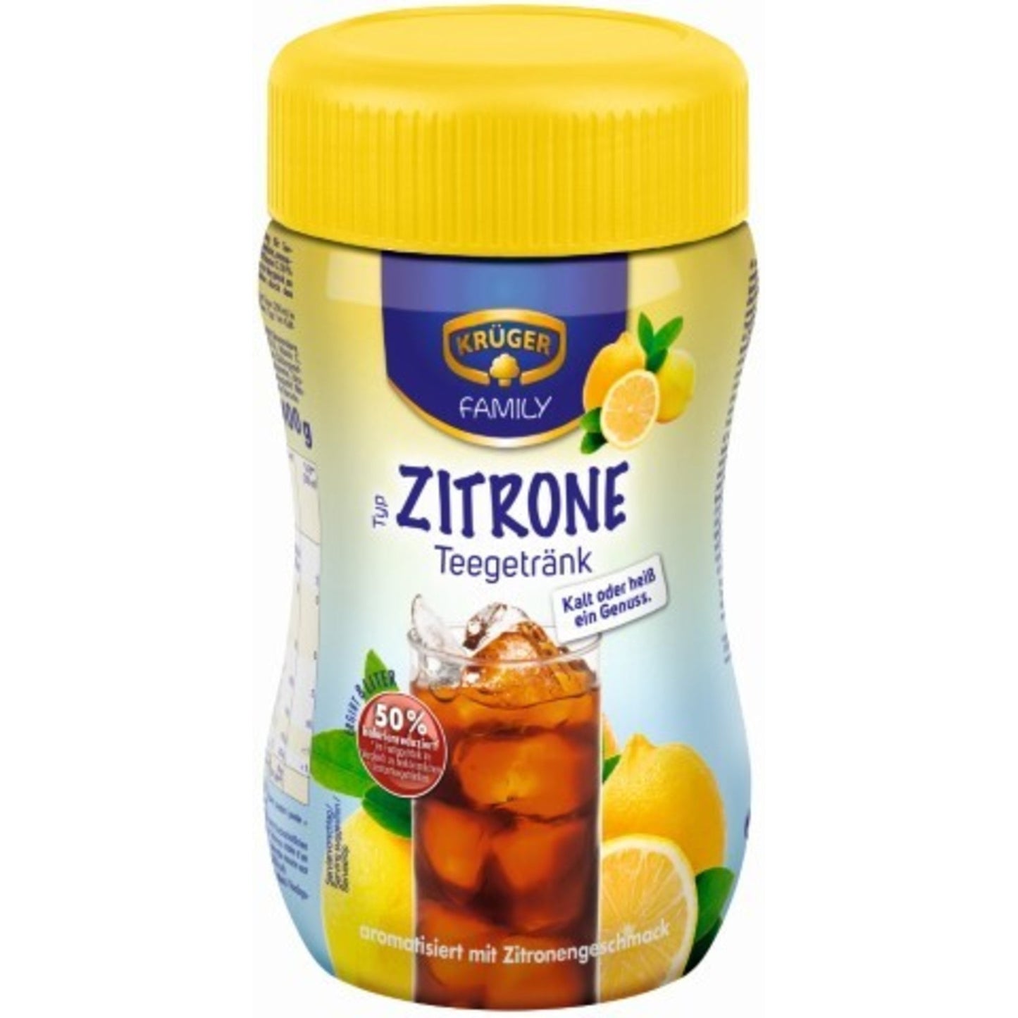 KRÜGER FAMILY Tee Zitrone 400 g/Pack.
