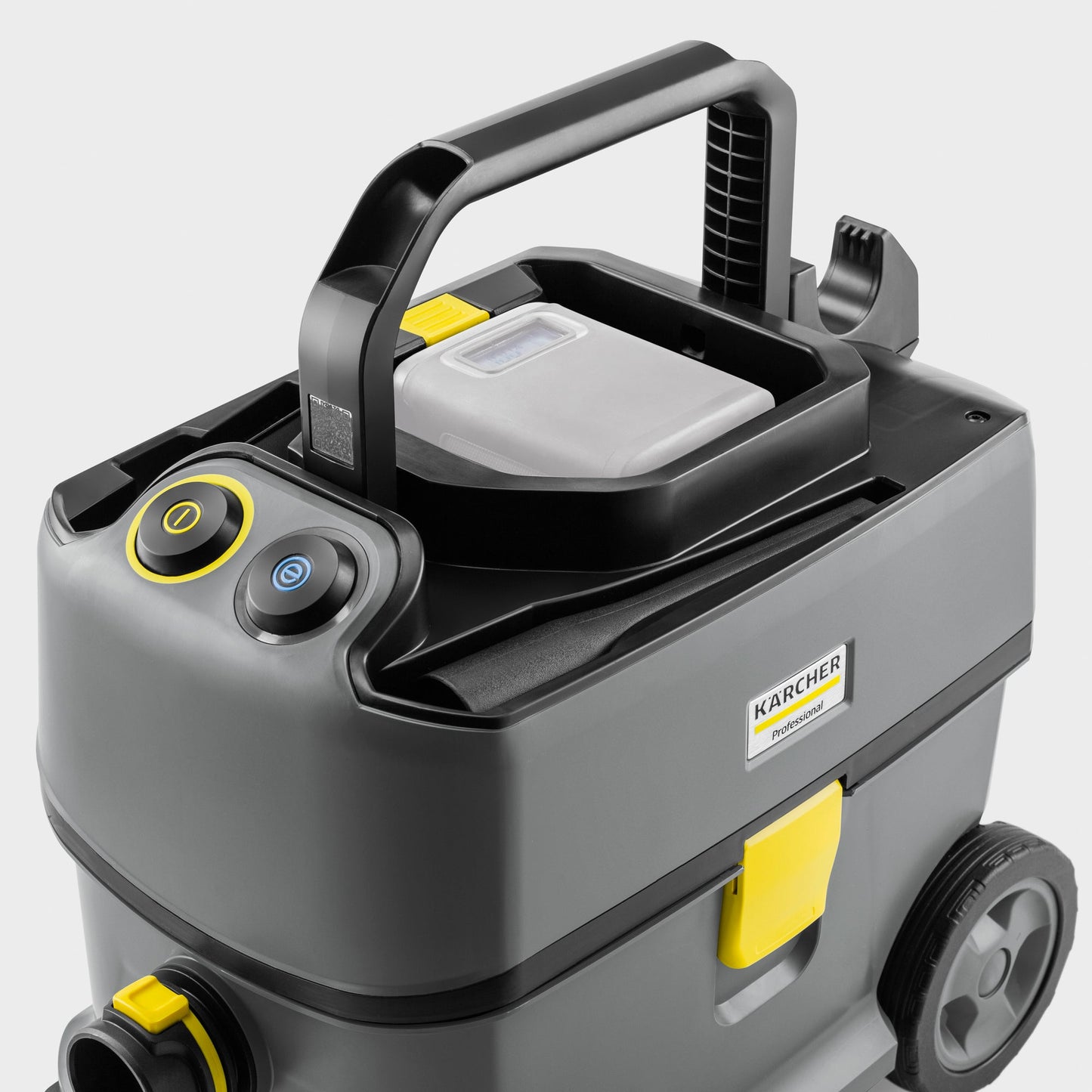 Kärcher Bodenstaubsauger T 10/1 Bp Adv HEPA 25,5 x 35,5 x 43 cm (B x H x T) 10l 500W Zubehör erforderlich Kärcher Akku Battery Power+ 36/60 2.042-022.0, Akkuladegerät Battery Power+ 36/60 2.445-045.0