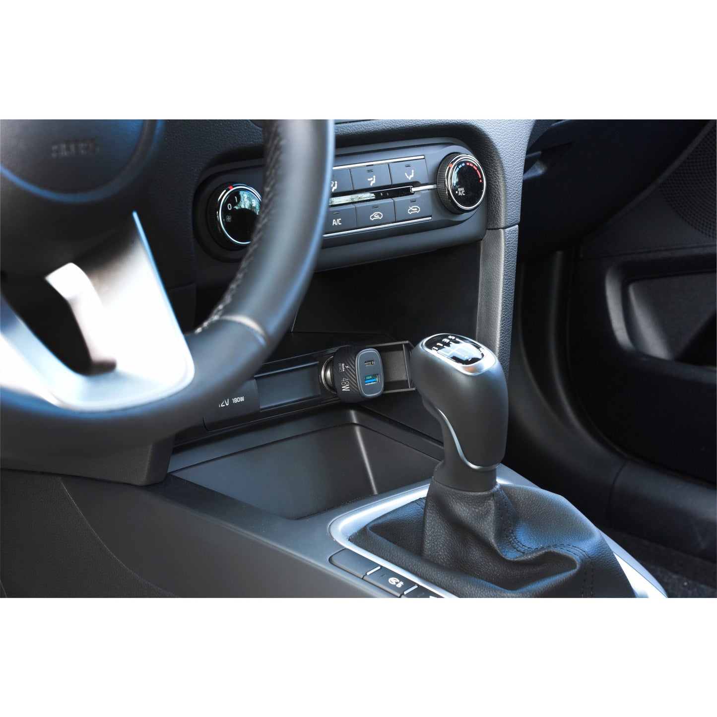 cellularline Kfz-Ladegerät CAR MULTIPOWER ULTRA Geräte mit USB-Anschluss schwarz