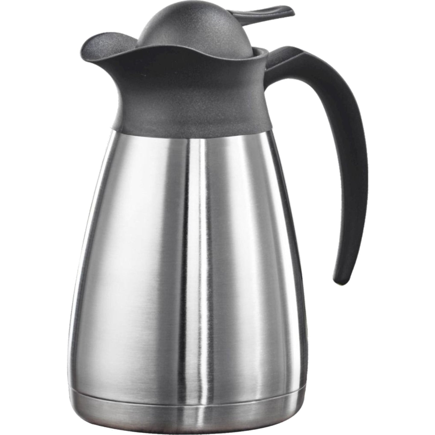 Cent Isolierkanne Classic 0,5l Edelstahl silber/schwarz