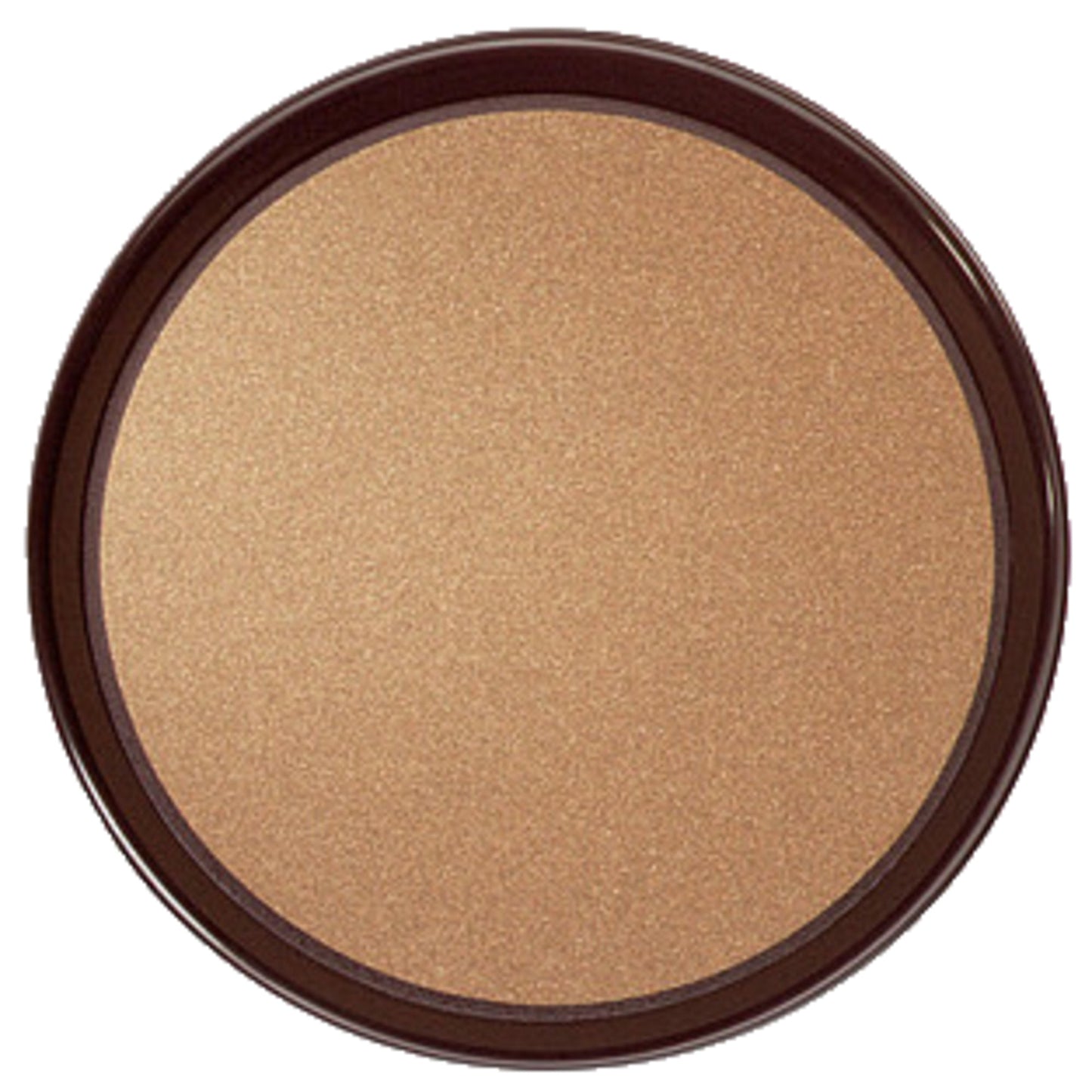 contacto Serviertablett 32 x 2 cm (Ø x H) ABS Kunststoff Farbe: braun