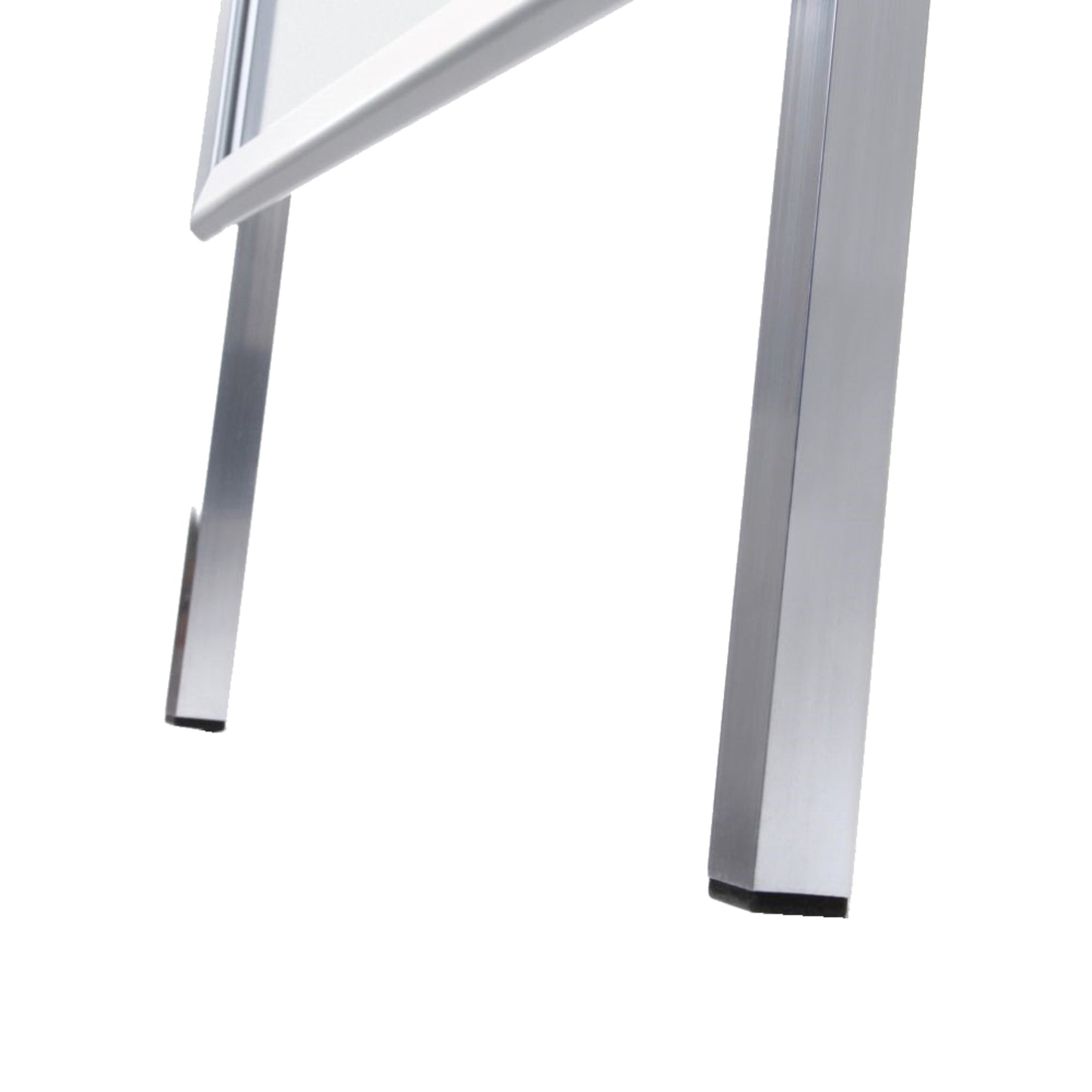 Showdown® Displays Kundenstopper 63,9 x 109,4 x 74,4 cm (B x H x T) DIN A1 Aluminium silber