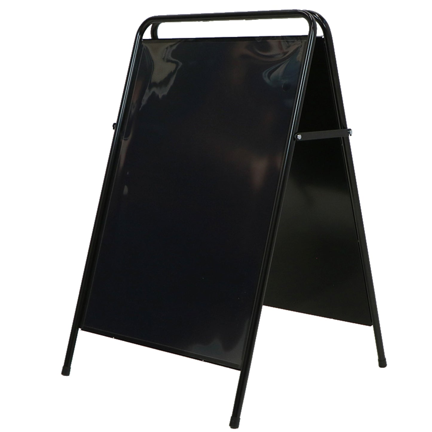 Showdown® Displays Kundenstopper Elegant 57,5 x 96,5 x 64 cm (B x H x T) Stahl schwarz
