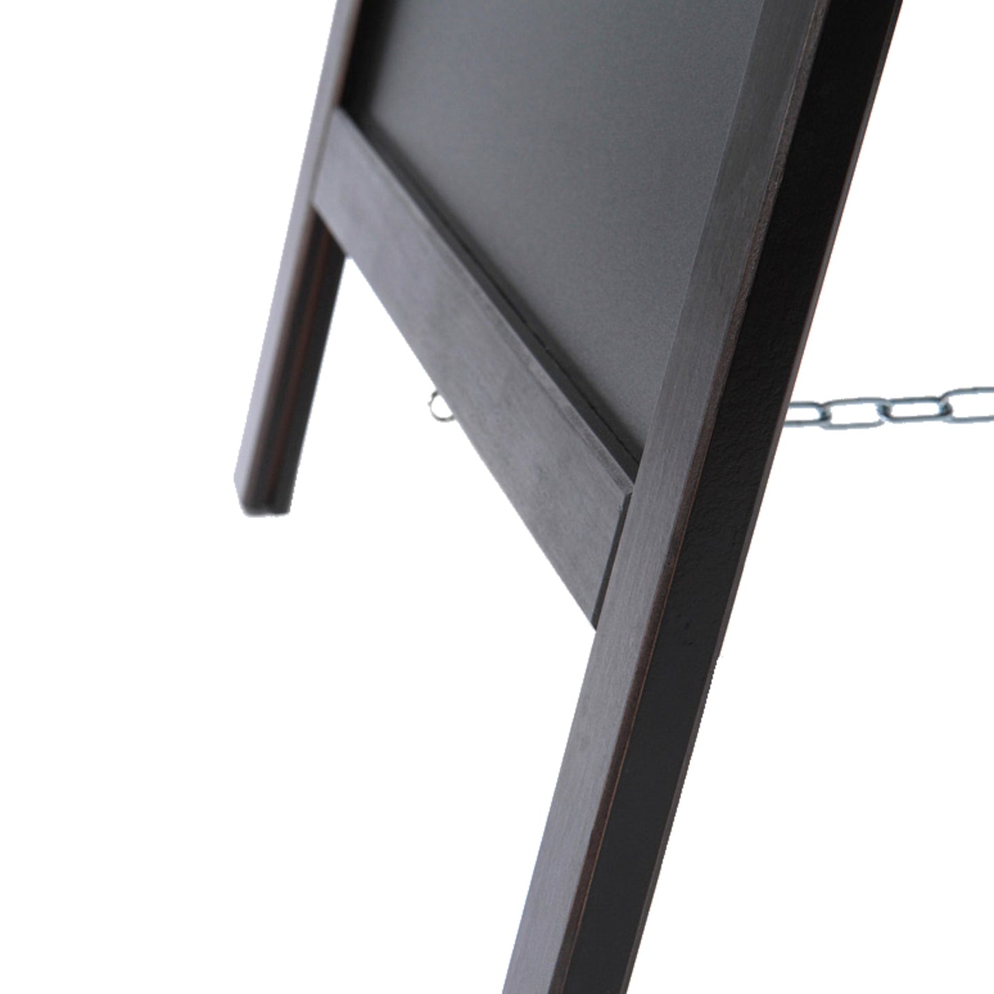 Showdown® Displays Kundenstopper Classic 55 x 82,5 x 50 cm (B x H x T) Holz schwarz