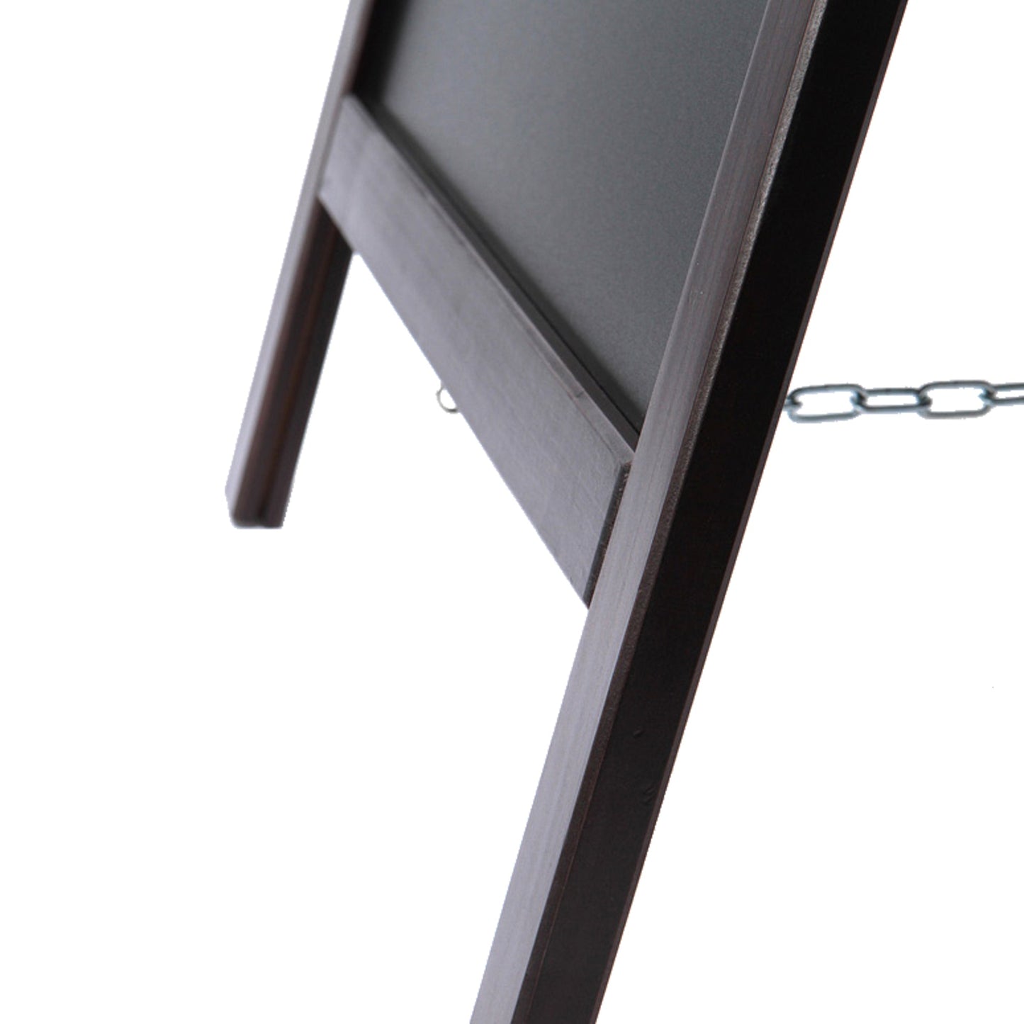 Showdown® Displays Kundenstopper Classic 55 x 82,5 x 50 cm (B x H x T) Holz dunkelbraun