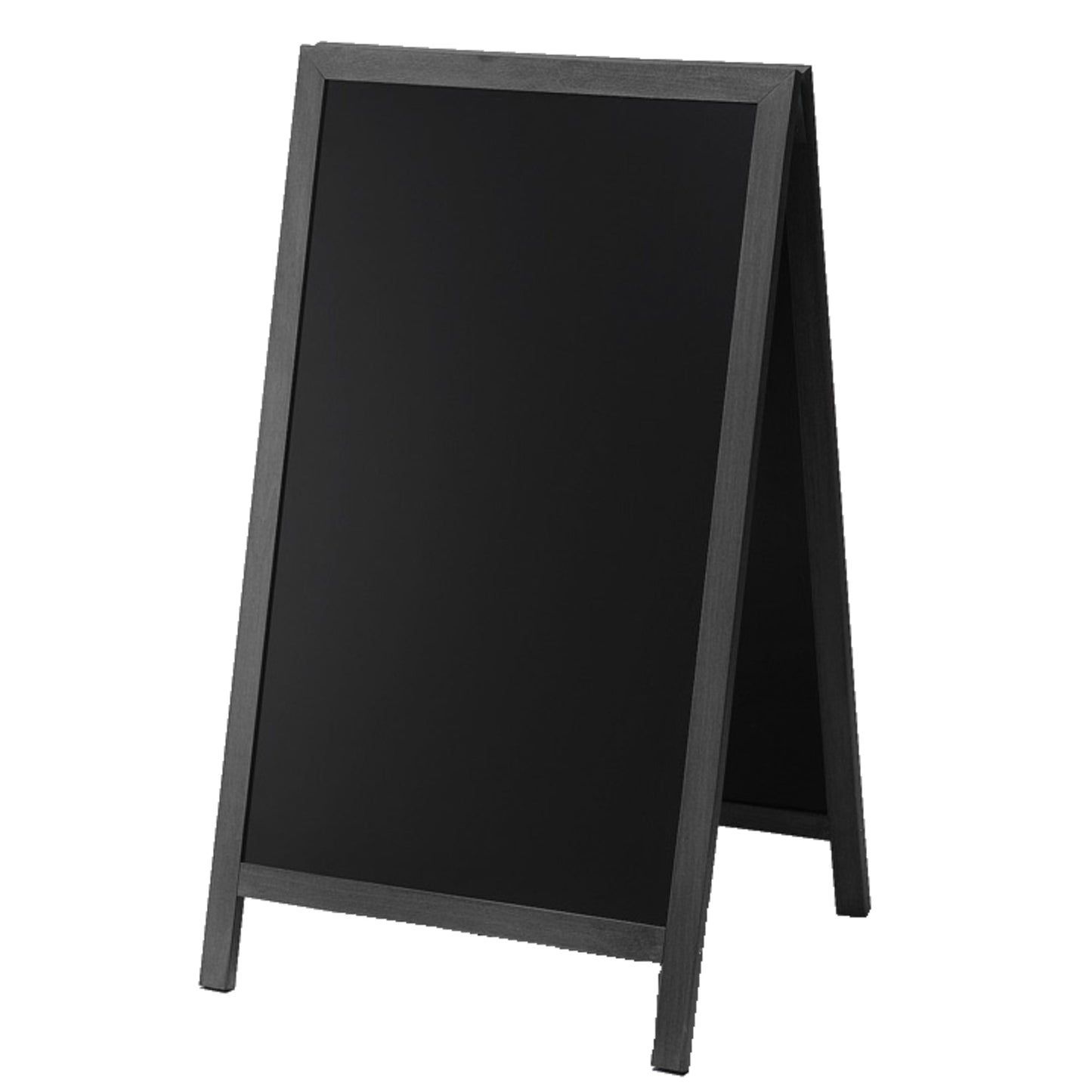Showdown® Displays Kundenstopper 68 x 114,8 x 80,3 cm (B x H x T) Hartholz schwarz