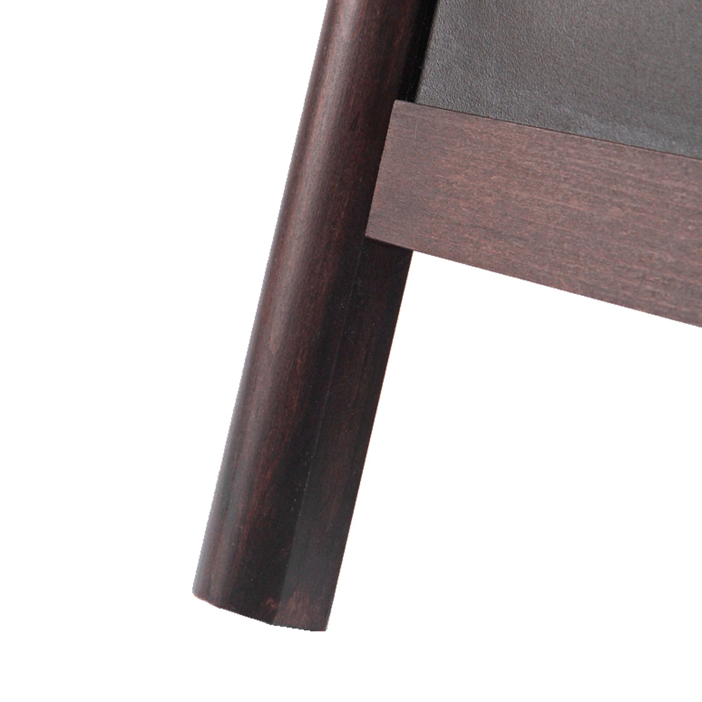 Showdown® Displays Kundenstopper 55 x 81,5 x 56,7 cm (B x H x T) Hartholz dunkelbraun