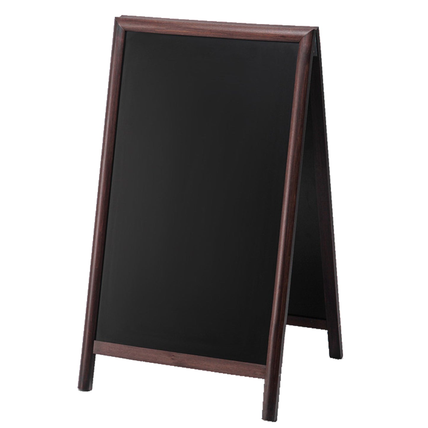 Showdown® Displays Kundenstopper 68 x 114,8 x 80,3 cm (B x H x T) Hartholz dunkelbraun