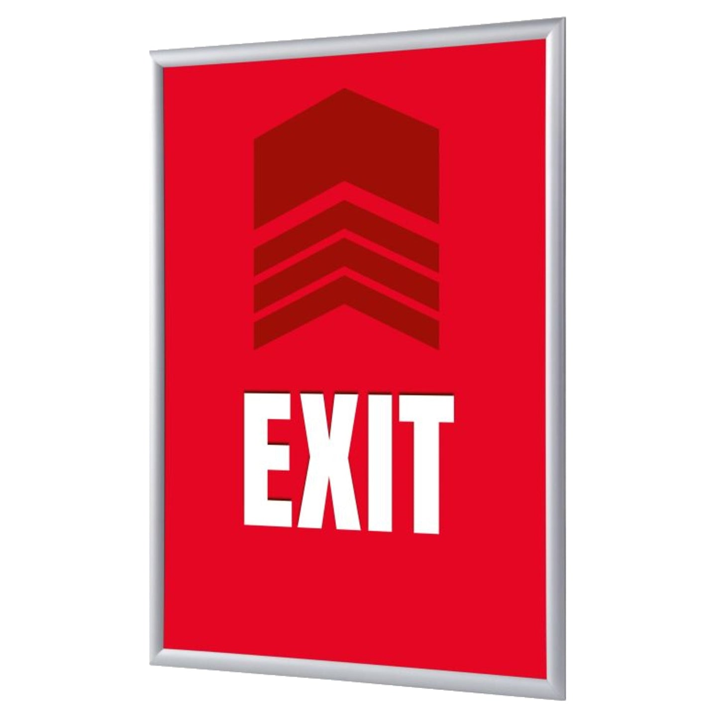 Showdown® Displays Bilderwechselrahmen 62,5 x 87,2 x 1,1 cm (B x H x T) DIN A1 Aluminium, eloxiert grau