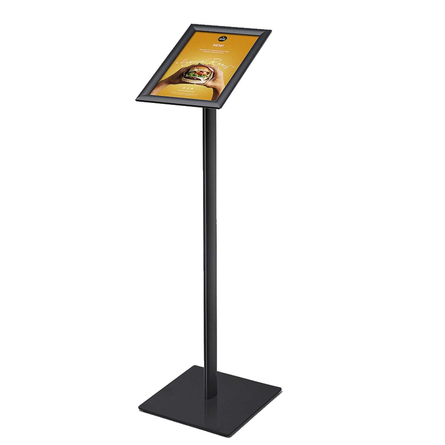 Showdown® Displays Infodisplay Design 30 x 108 x 29,2 cm (B x H x T) DIN A4 schwarz