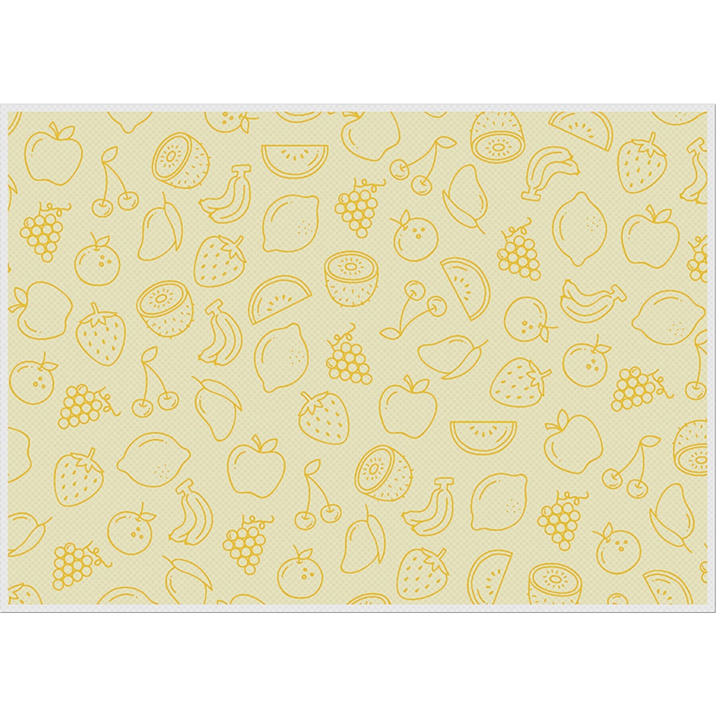 Showdown® Displays Tischset 45 x 32 cm (B x L) PVC gelb 6 St./Pack.