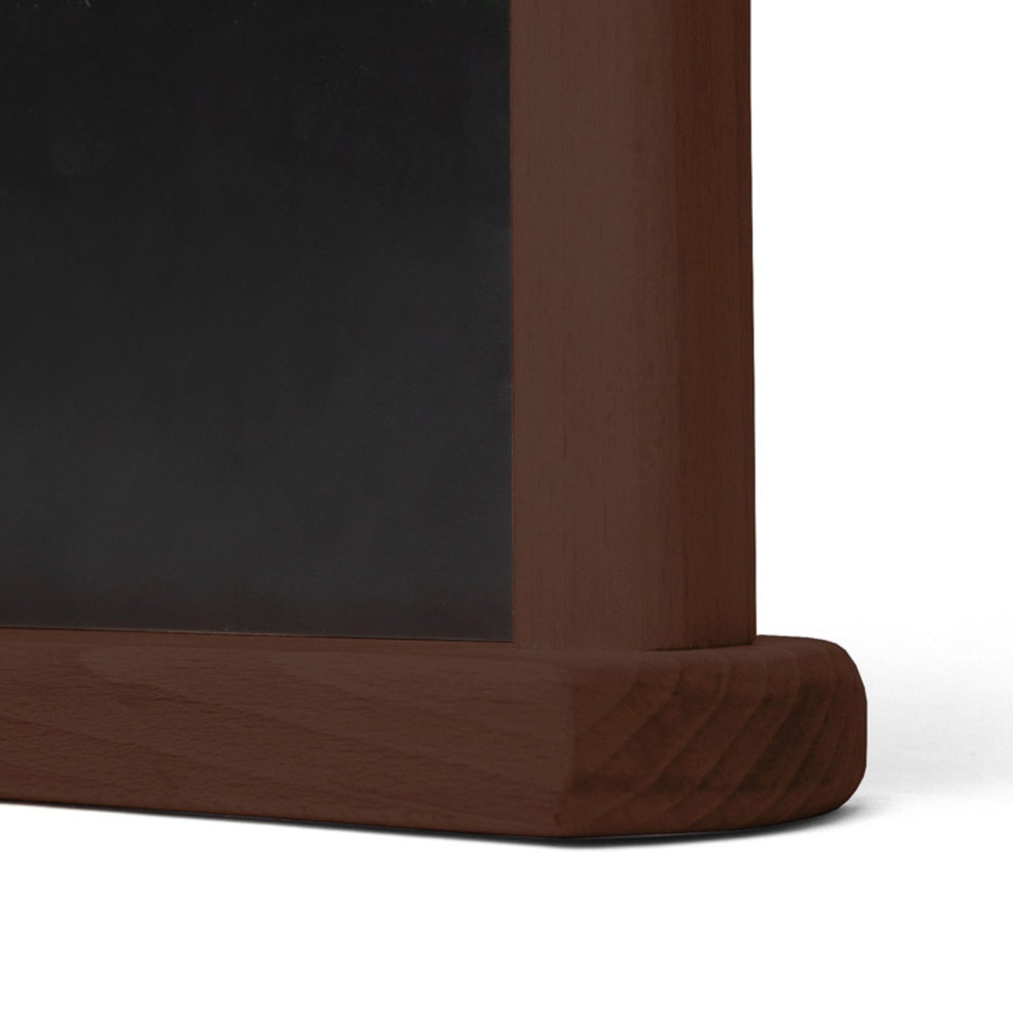 Showdown® Displays Kreidetafel Natura Tisch Tafel nicht magnethaftend schwarz laminiert