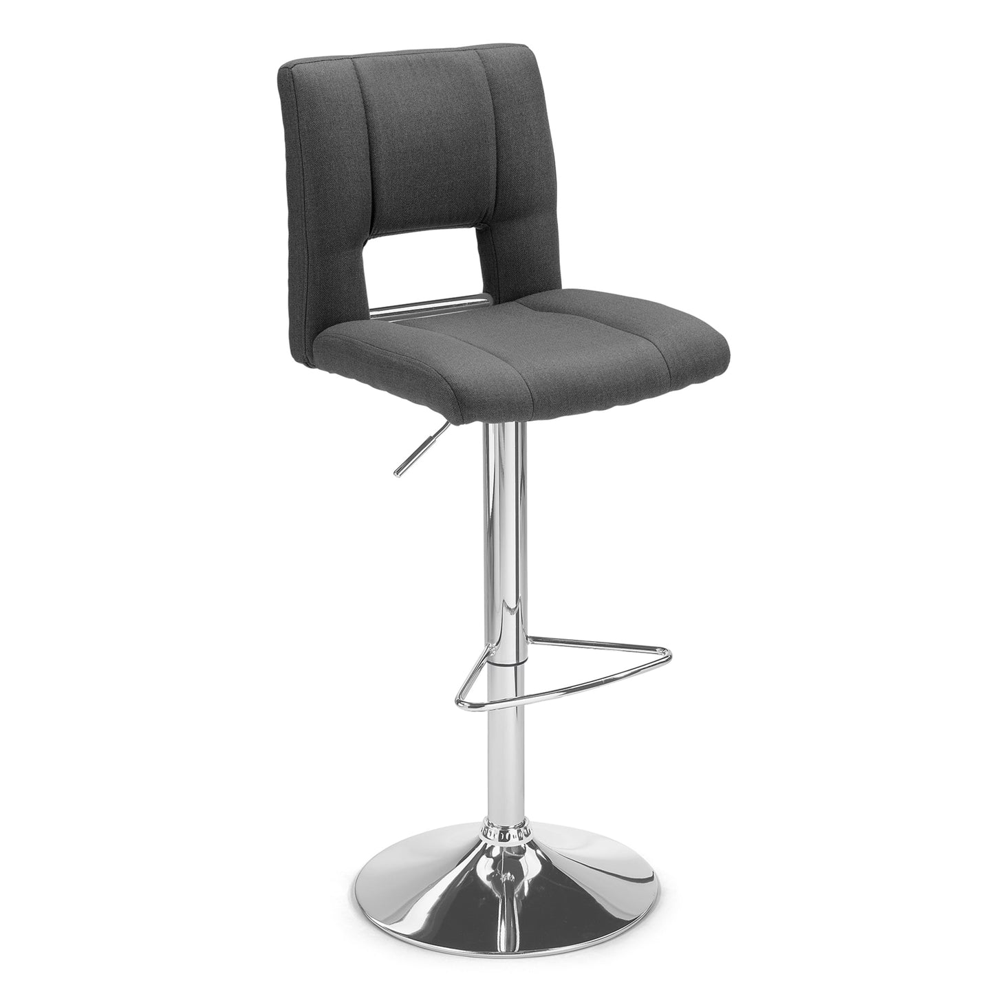 Barhocker ANZIO 100 % Polyester dunkelgrau 2 St./Pack.