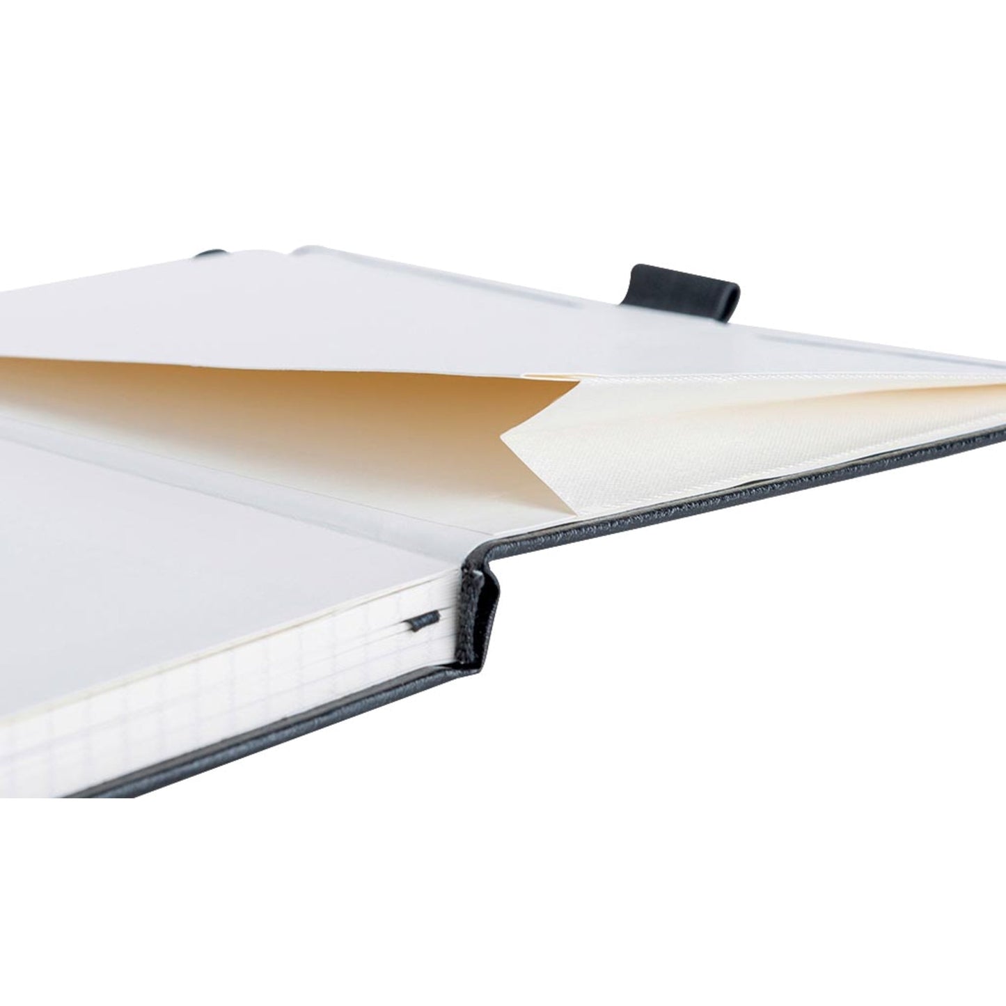 Westcott Notizbuch DIN A5 kariert schwarz 96 Bl.