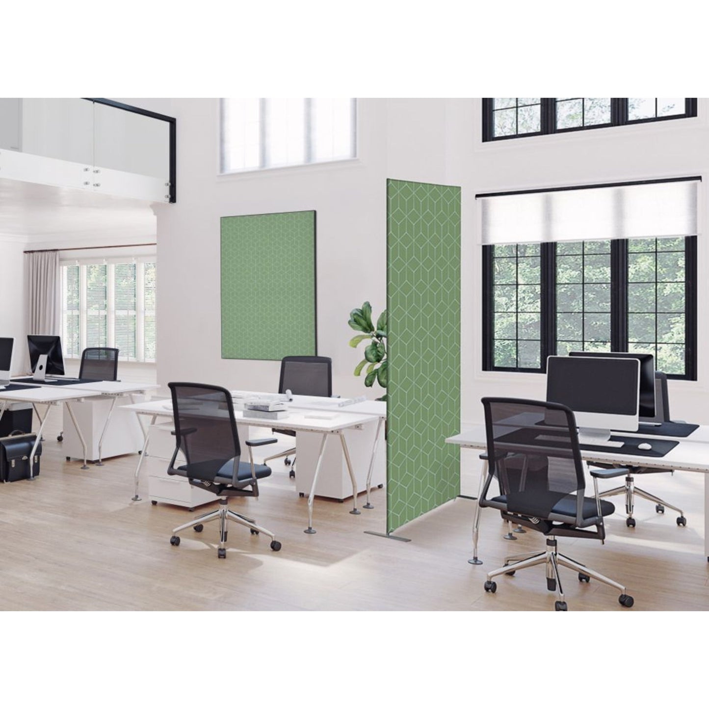Showdown® Displays Dekobild Hexagon 42 x 59,4 cm (B x H) Holz